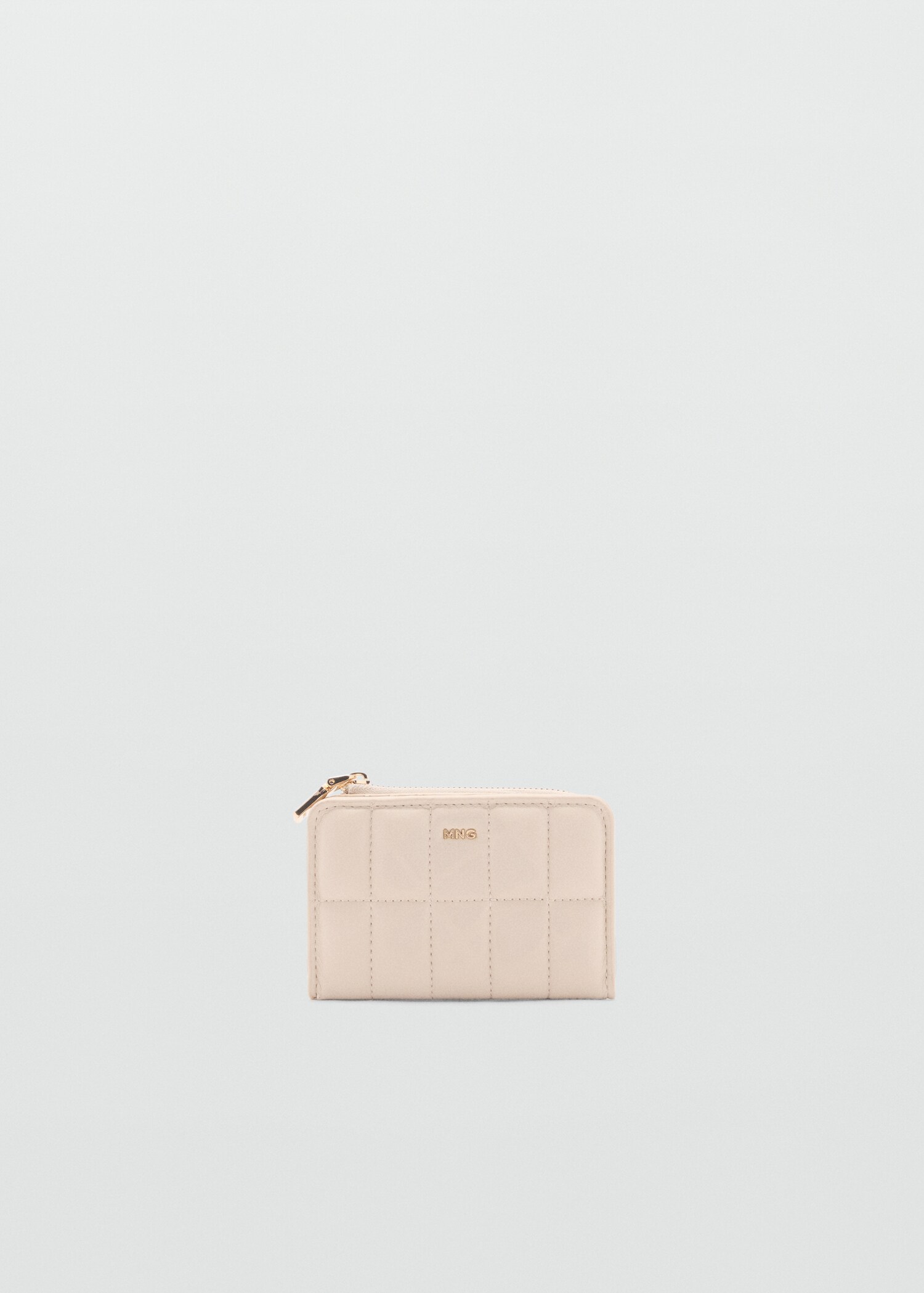 Quilted wallet with flap - Article without model