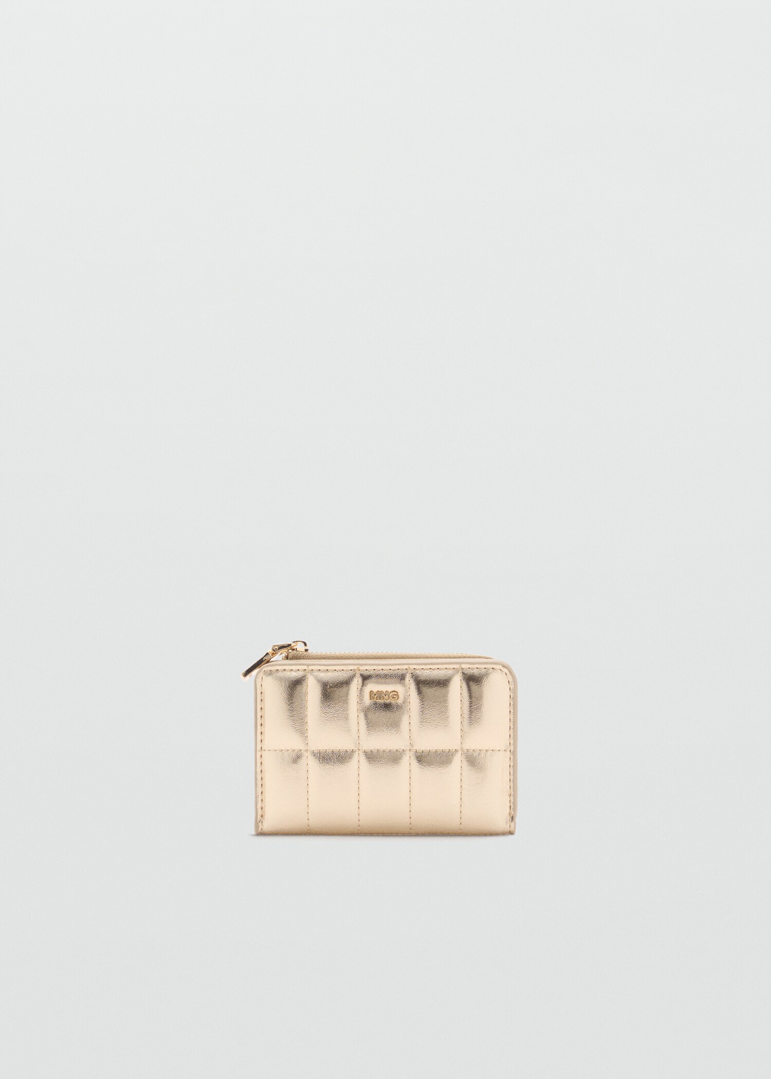 Quilted wallet with flap - Article without model