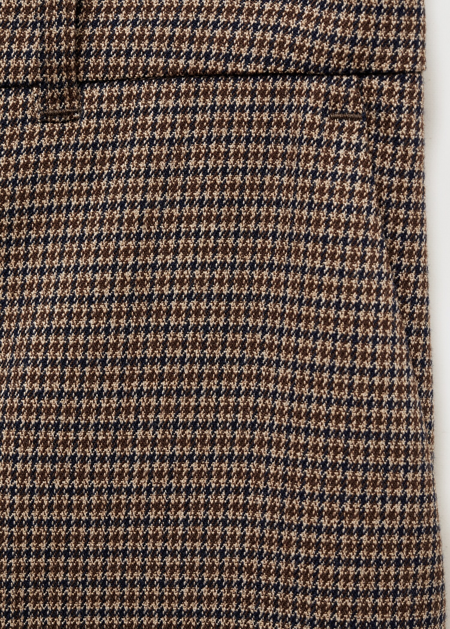 Mid-rise wide leg trousers - Details of the article 8