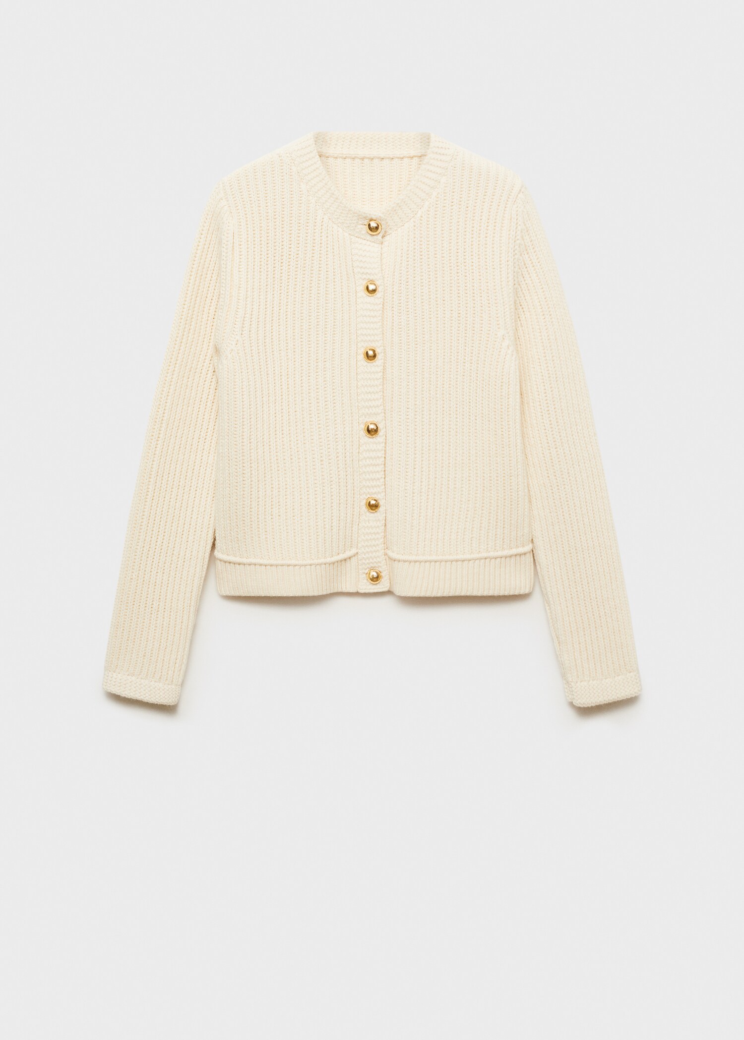 Strickjacke mit Schmuckknöpfen - Artikel ohne Model