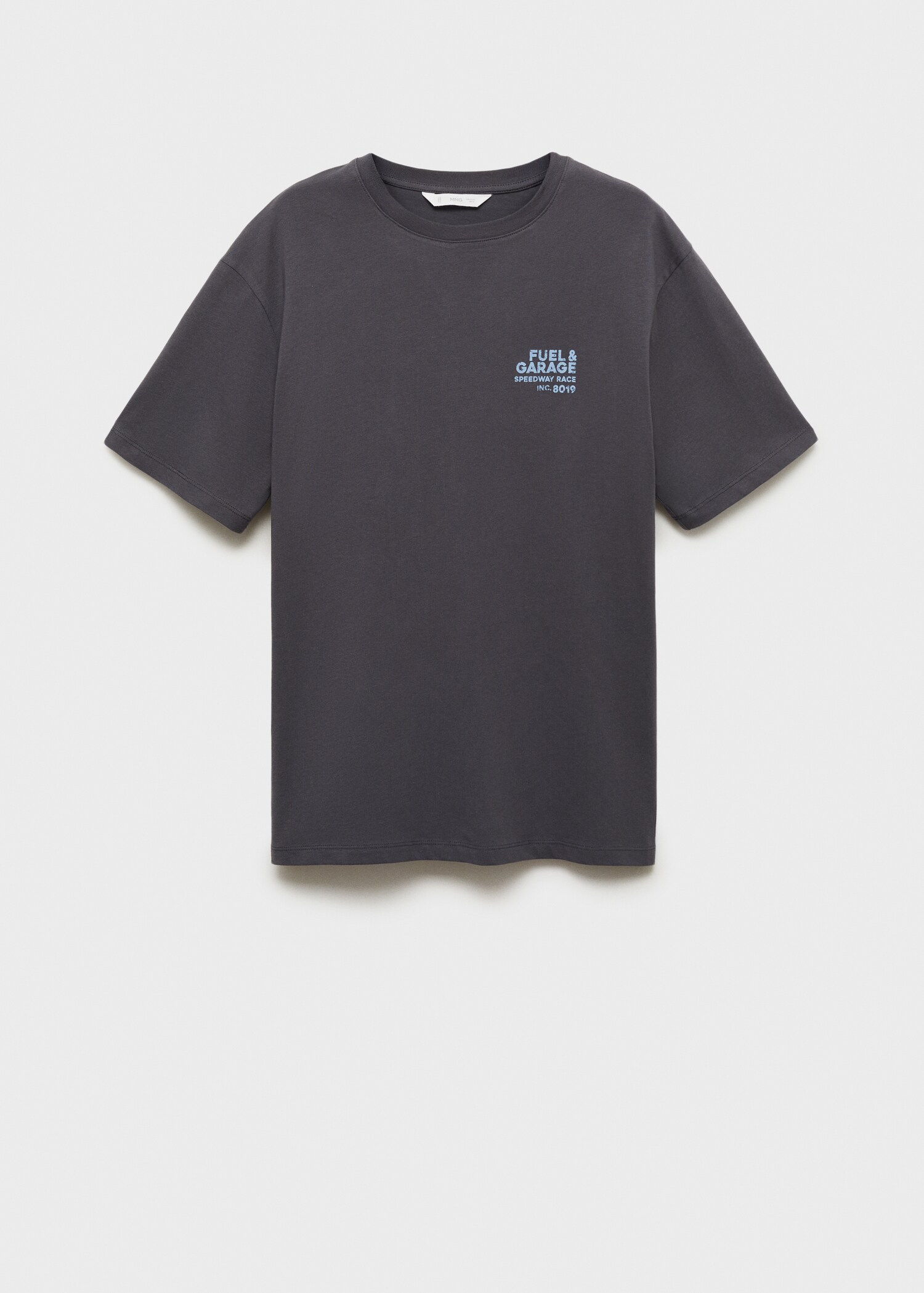 Printed cotton-blend t-shirt - Article without model