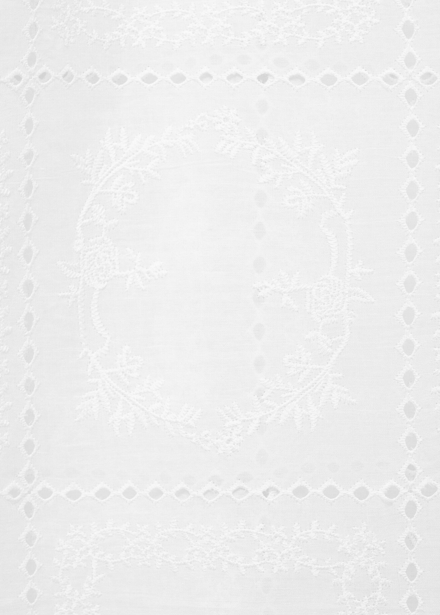 100% ramie embroidered caftan - Details of the article 0