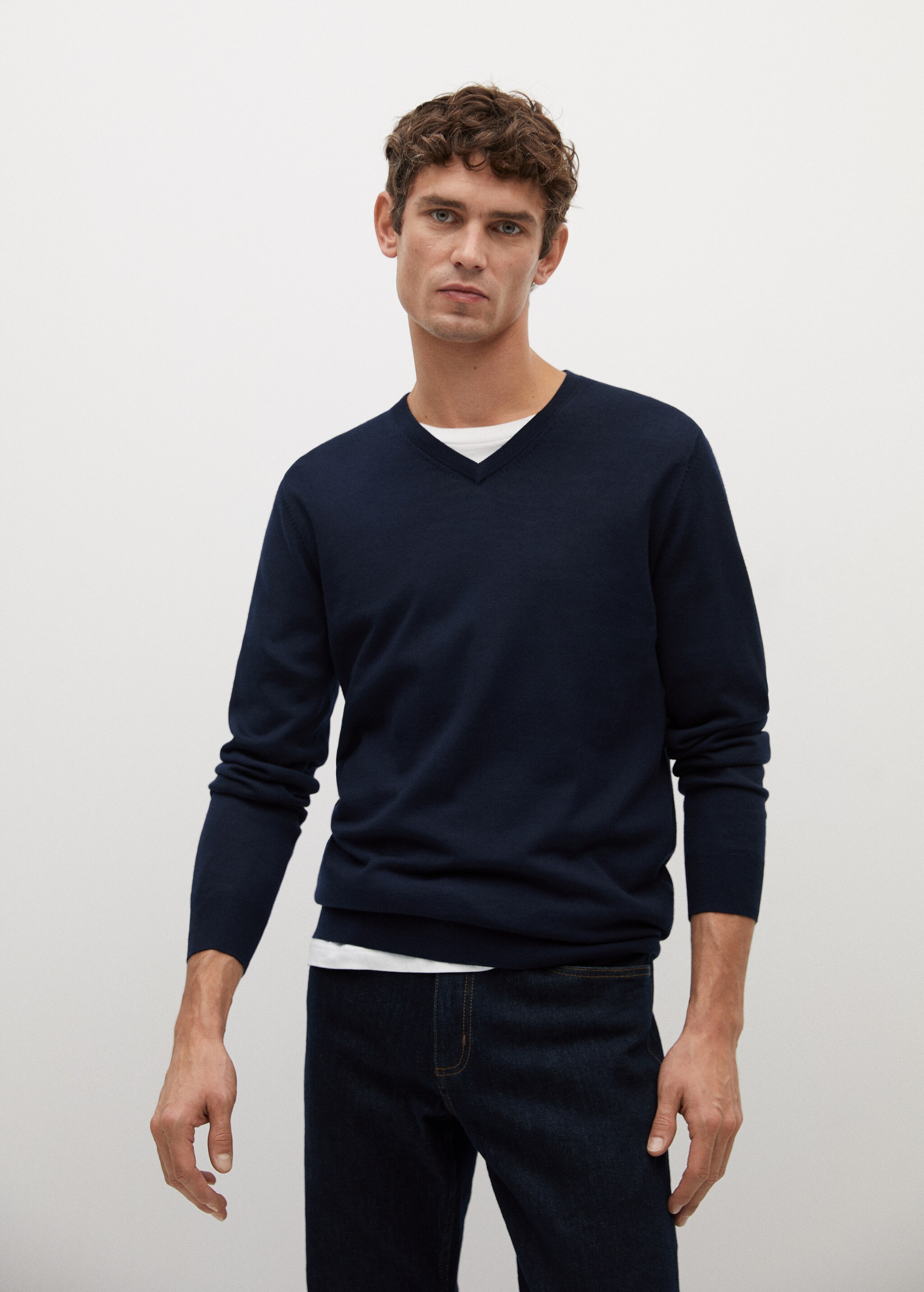 Pulover od perive merino vune - Prikaz srednjeg dijela