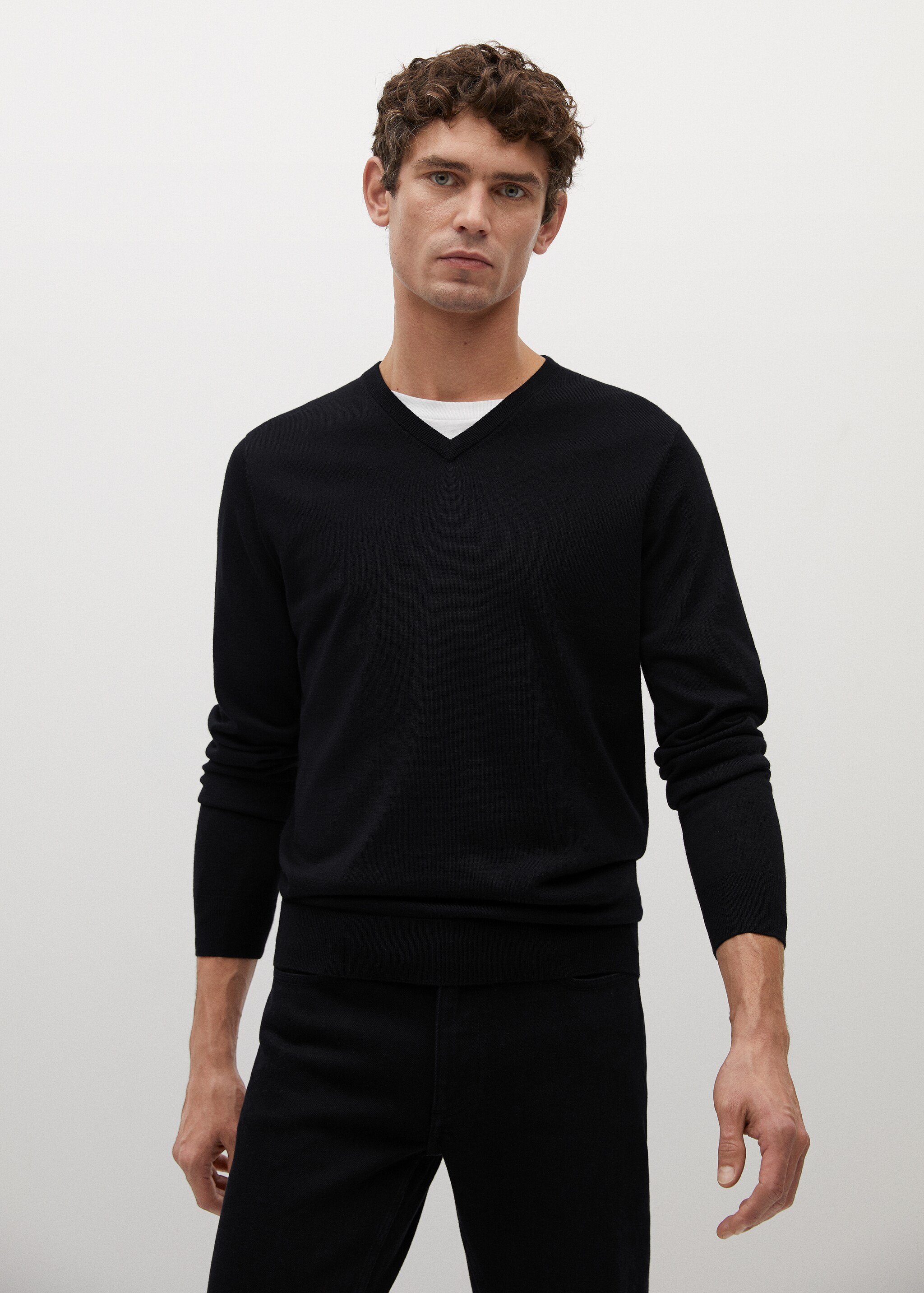 Jersey lana merino lavable - Plano medio