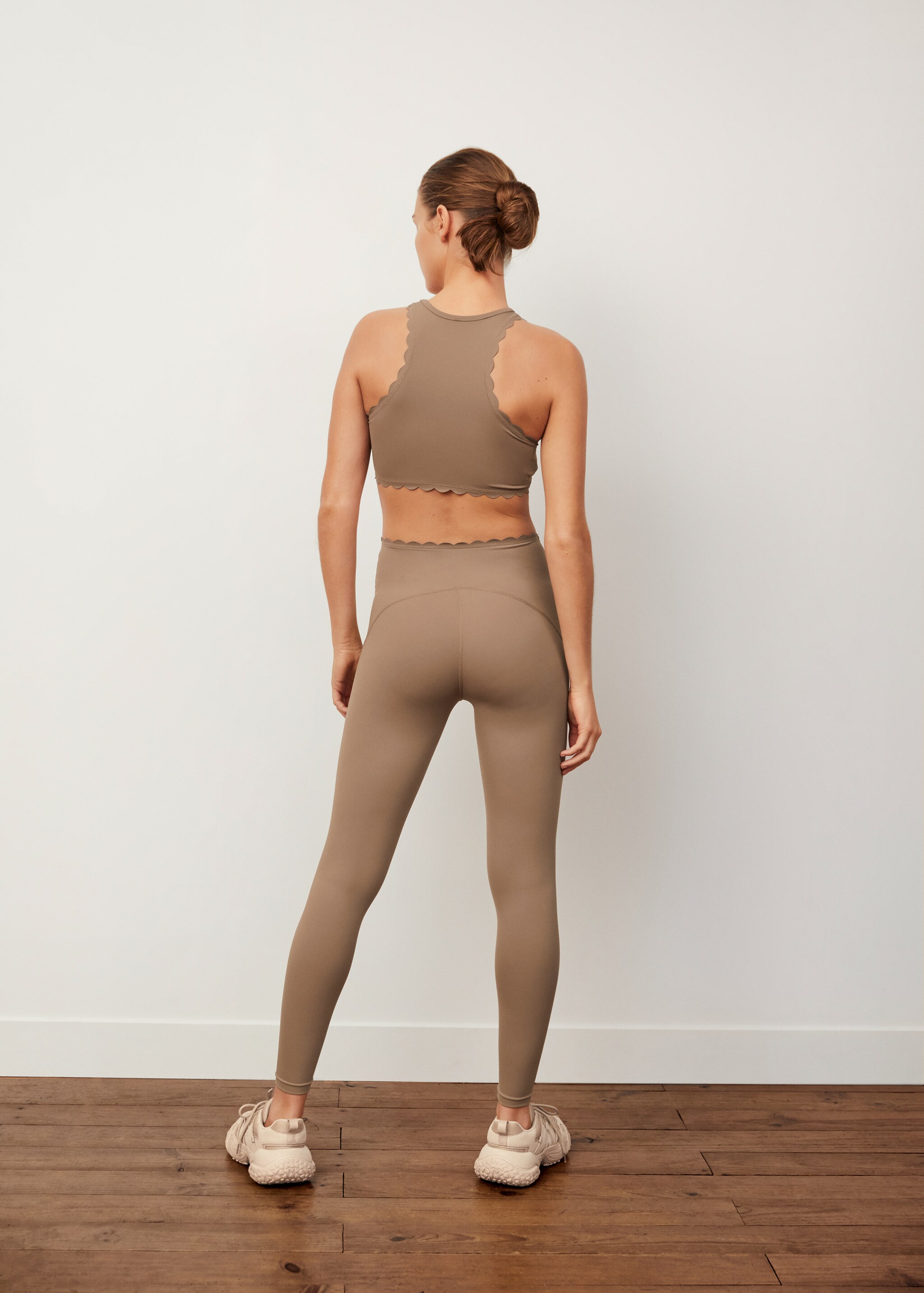 Legging festonné - Verso de l’article