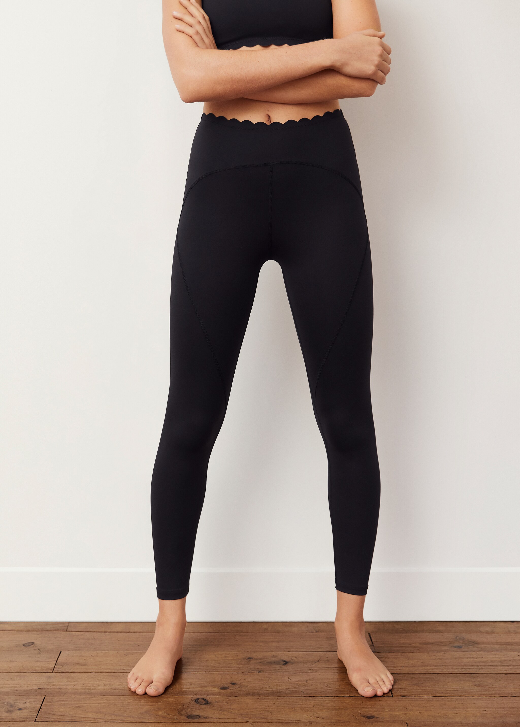 Legging festonné - Plan moyen