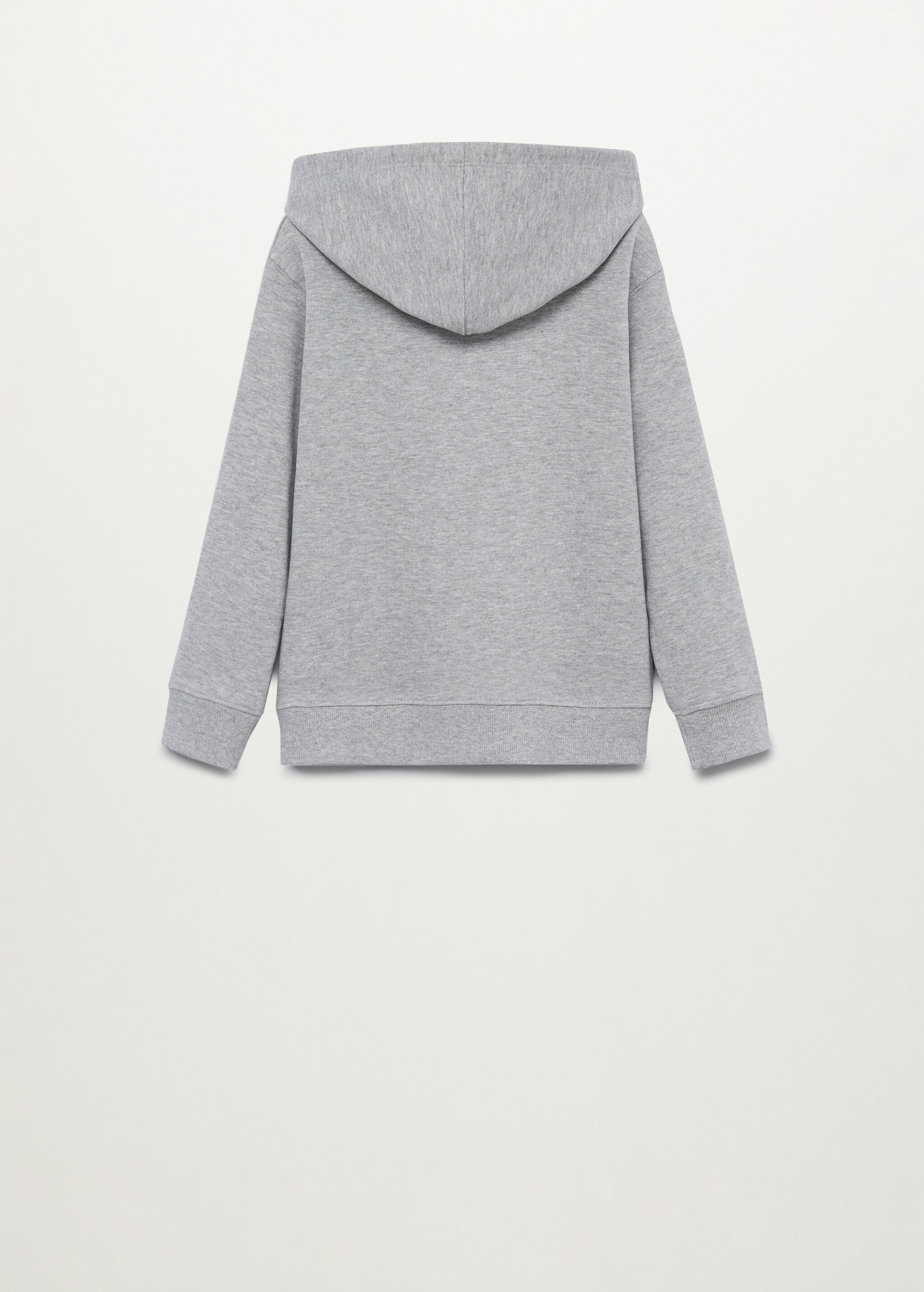 Sudadera estampada capucha - Reverso del artículo