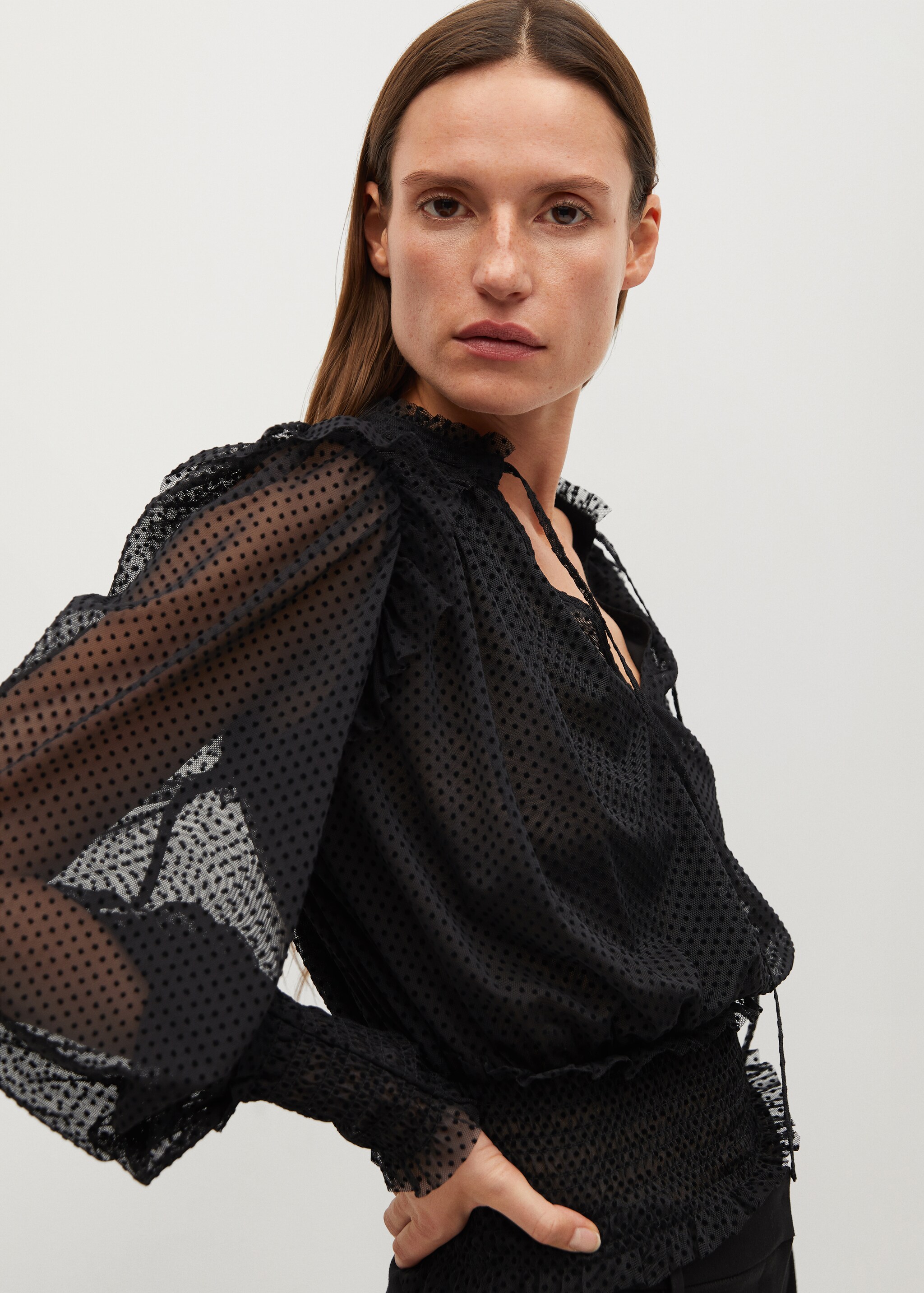 Blusa plumeti volantes - Detalle del artículo 1