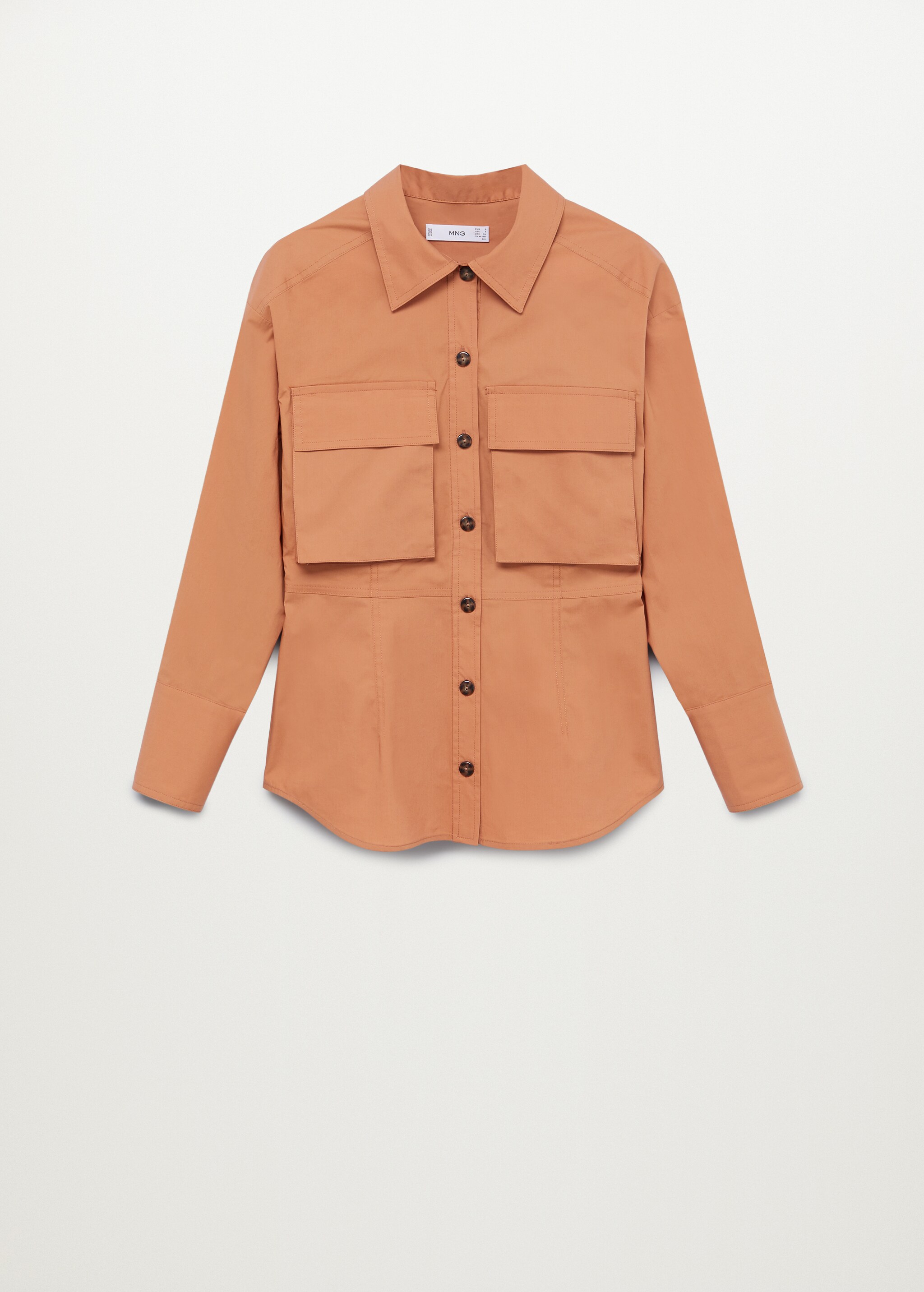 Camisa algodón bolsillos - Artículo sin modelo