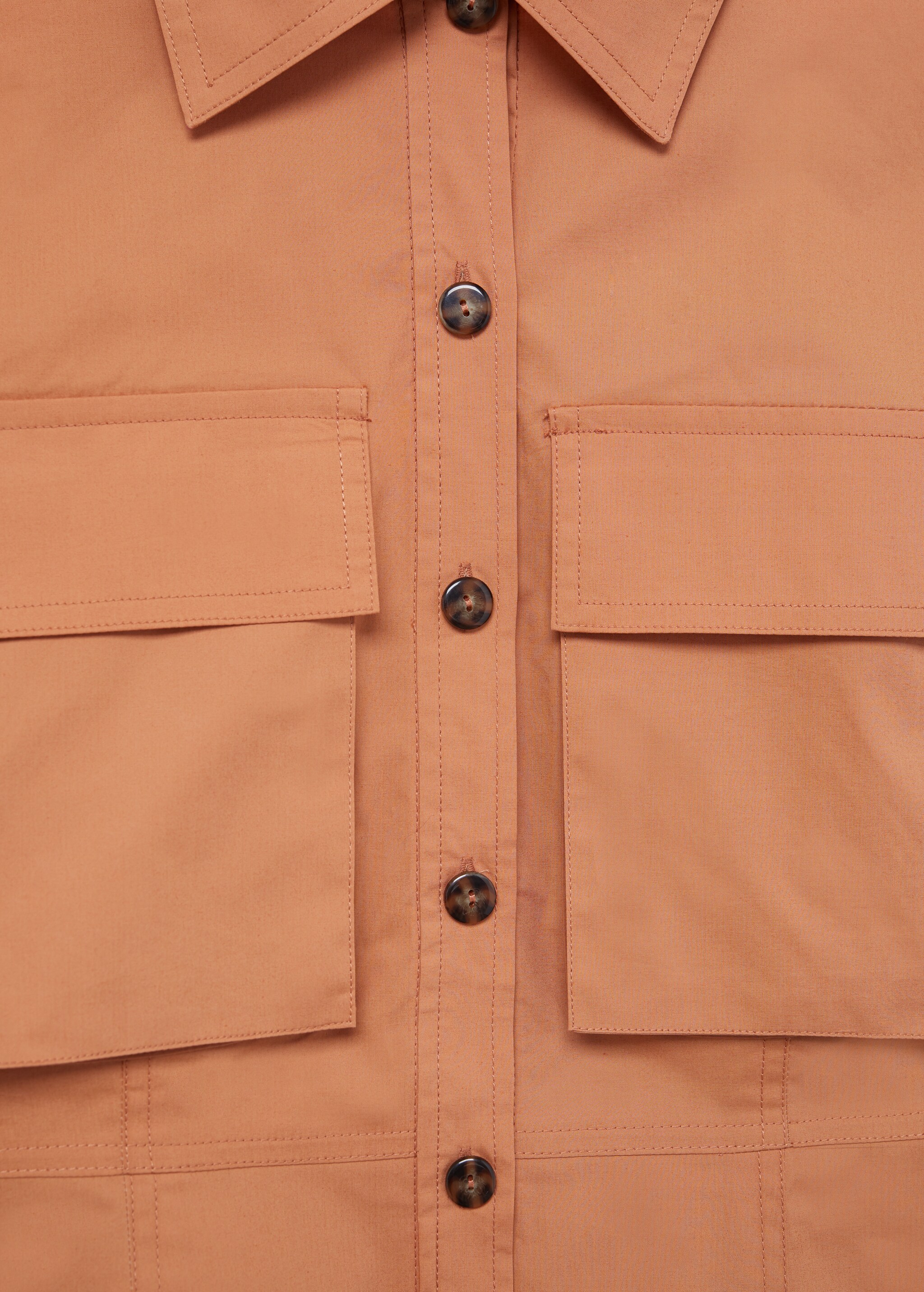 Camisa algodón bolsillos - Detalle del artículo 8