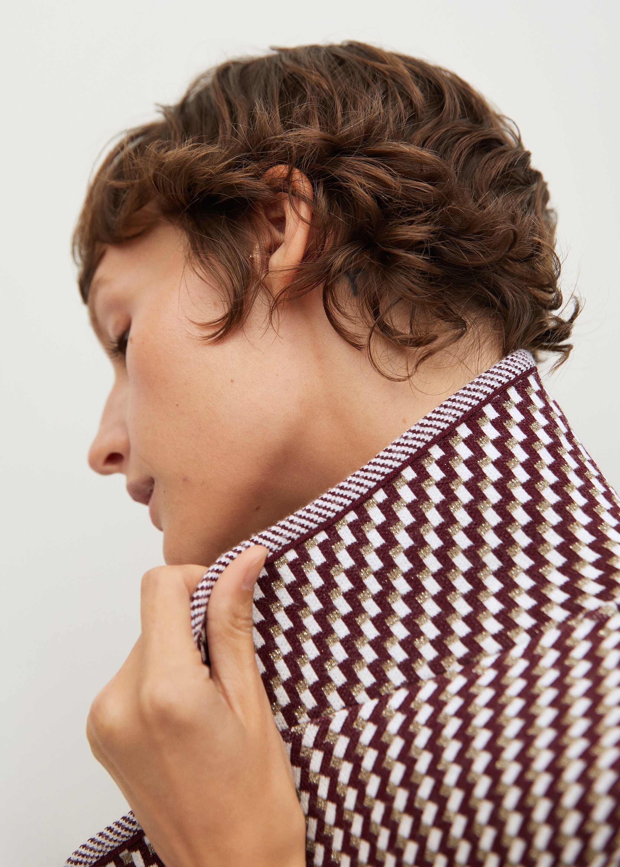 Americana punto estampado geométrico - Detalle del artículo 1