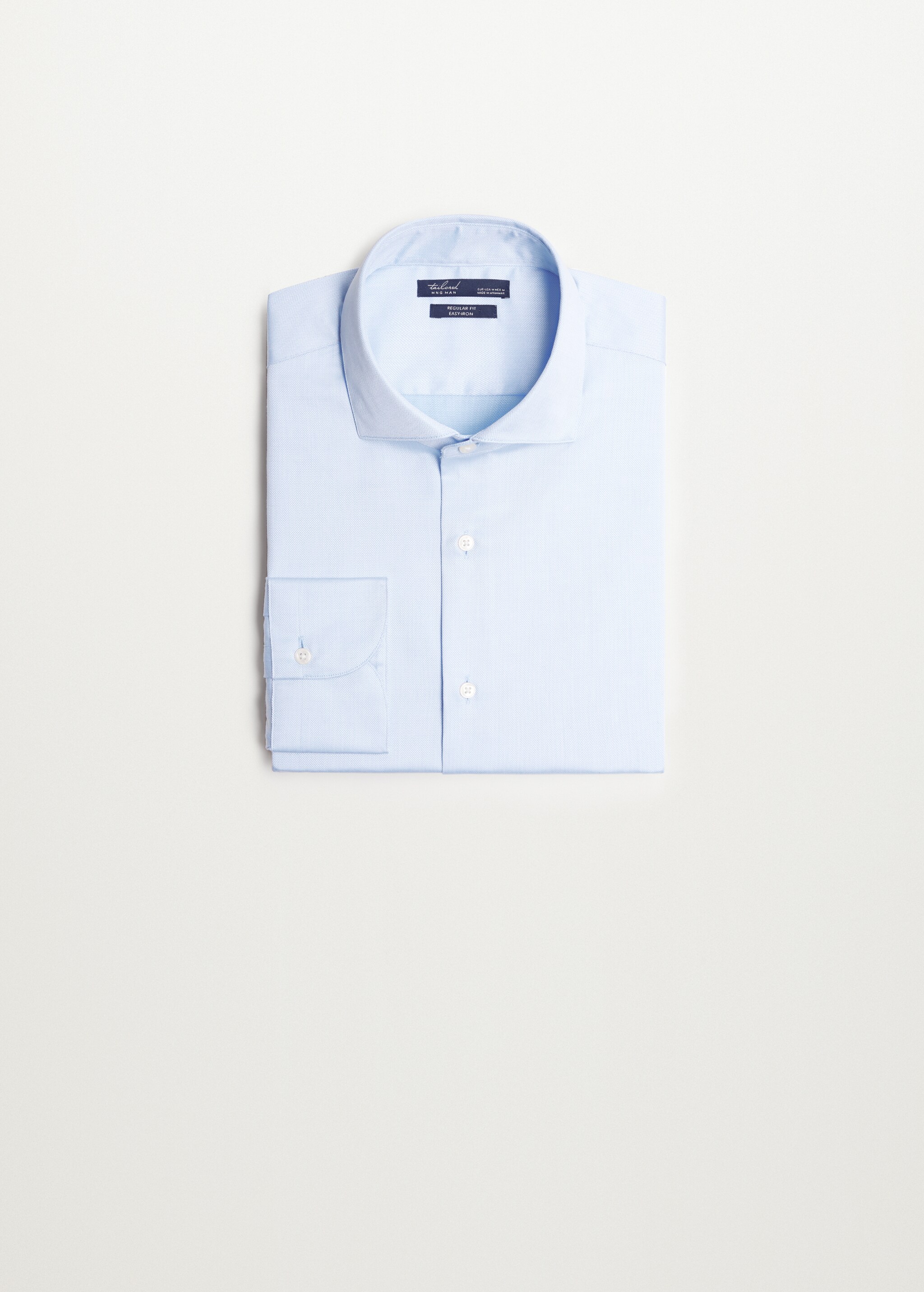 Camisa traje regular fit algodón - Artículo sin modelo