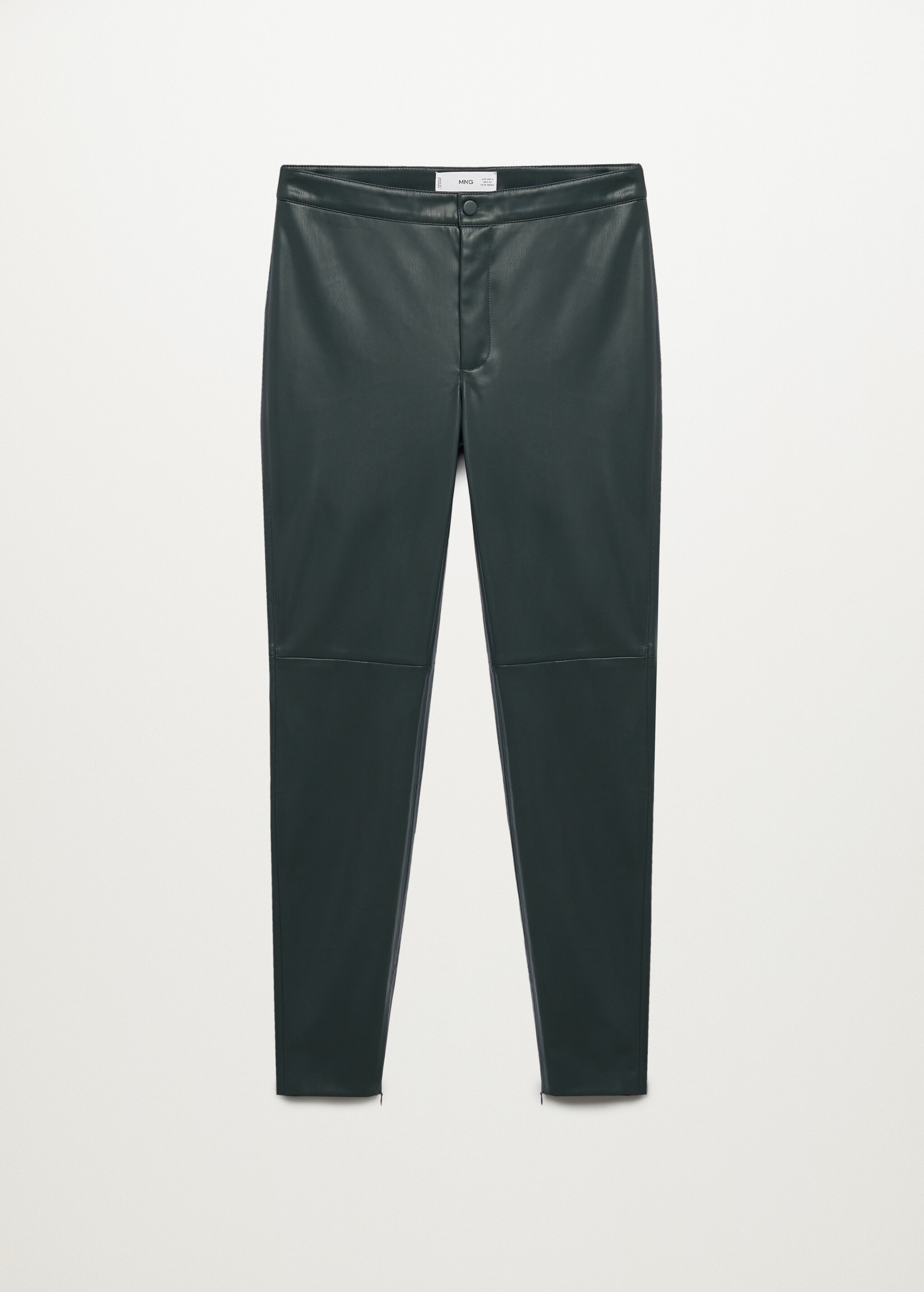 Pantalón pitillo efecto piel - Artículo sin modelo