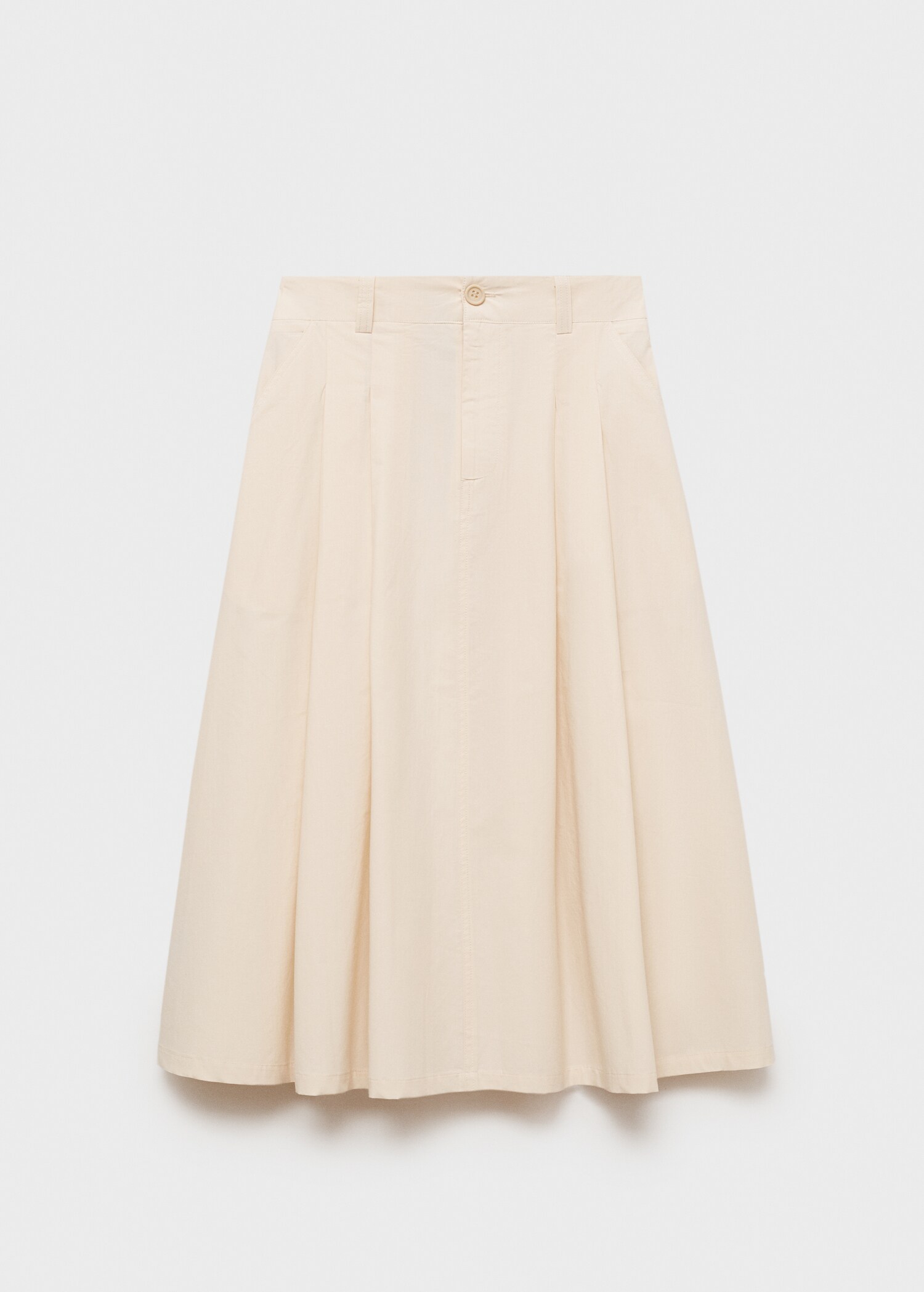 Pleated midi-skirt - Article without model