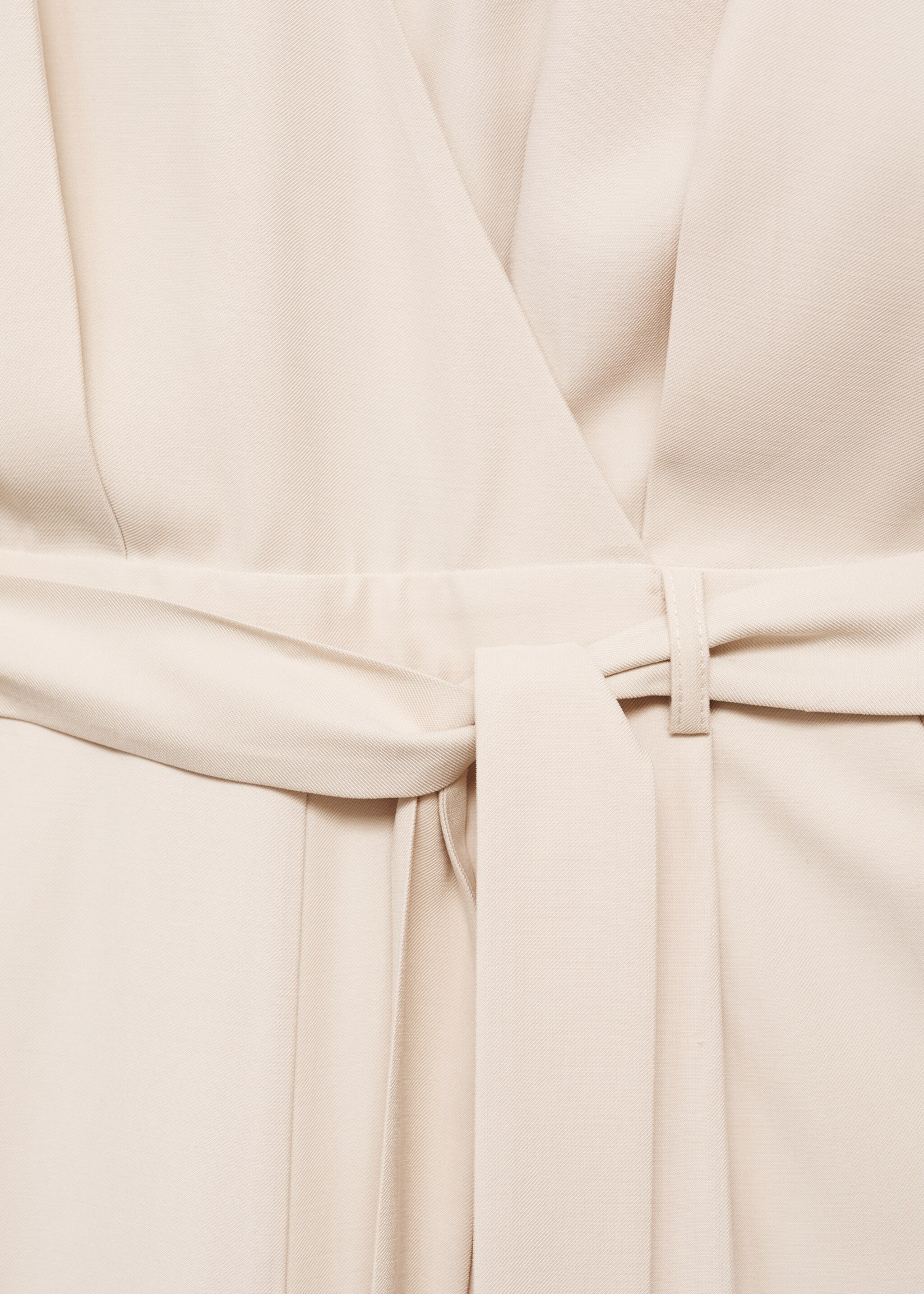 Mono cruzado cinturón - Detalle del artículo 8, Beige. Ref: 87090581-00.