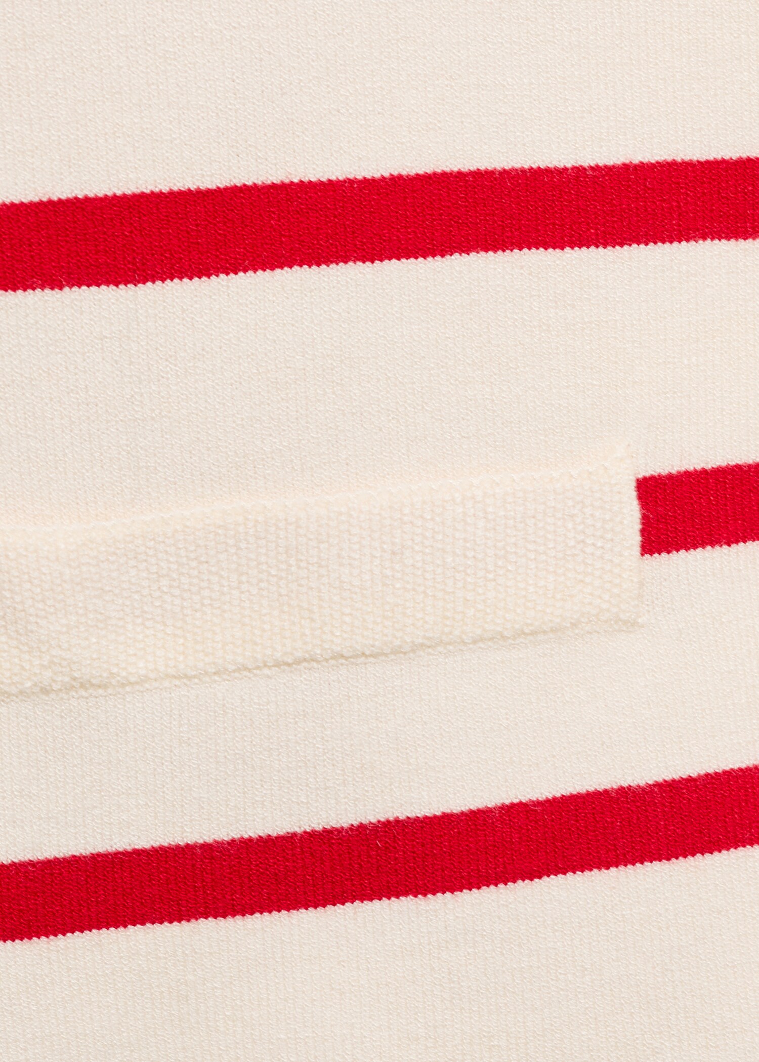 Striped knitted cardigan - Details of the article 0