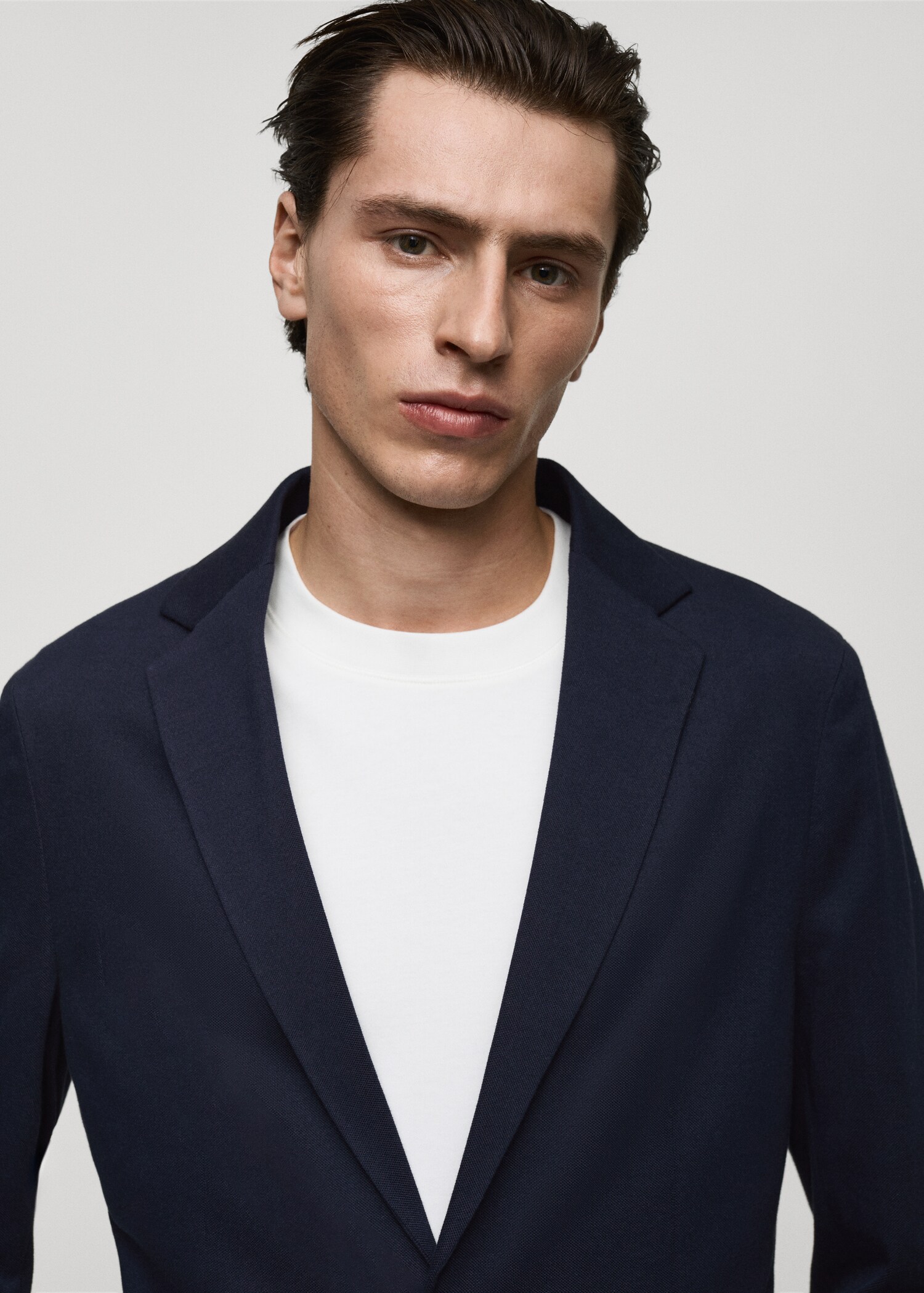 Verner slim-fit cotton jacket - Details of the article 1