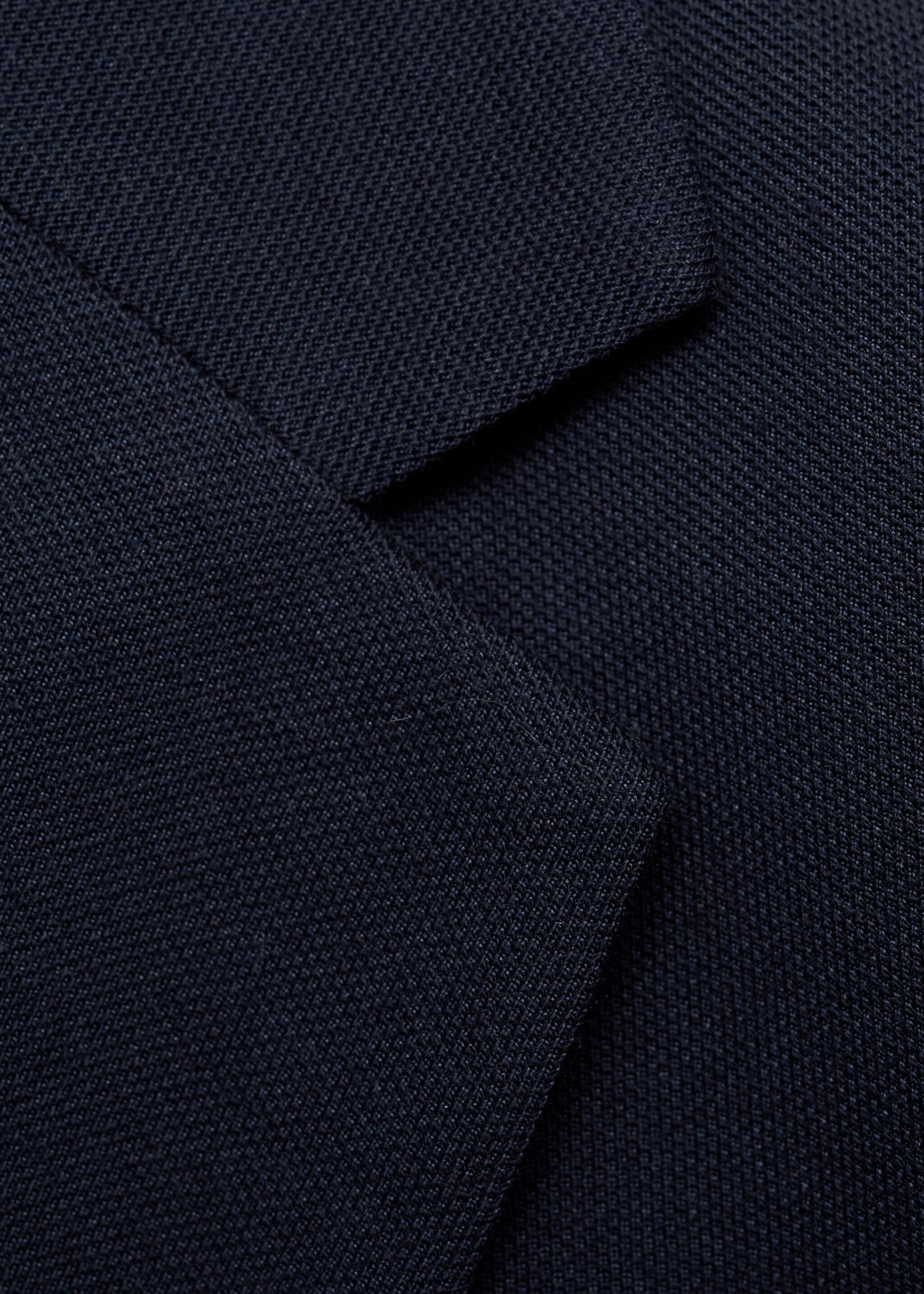 Verner slim-fit cotton jacket - Details of the article 8, Dark Navy. Ref: 87090592-00.