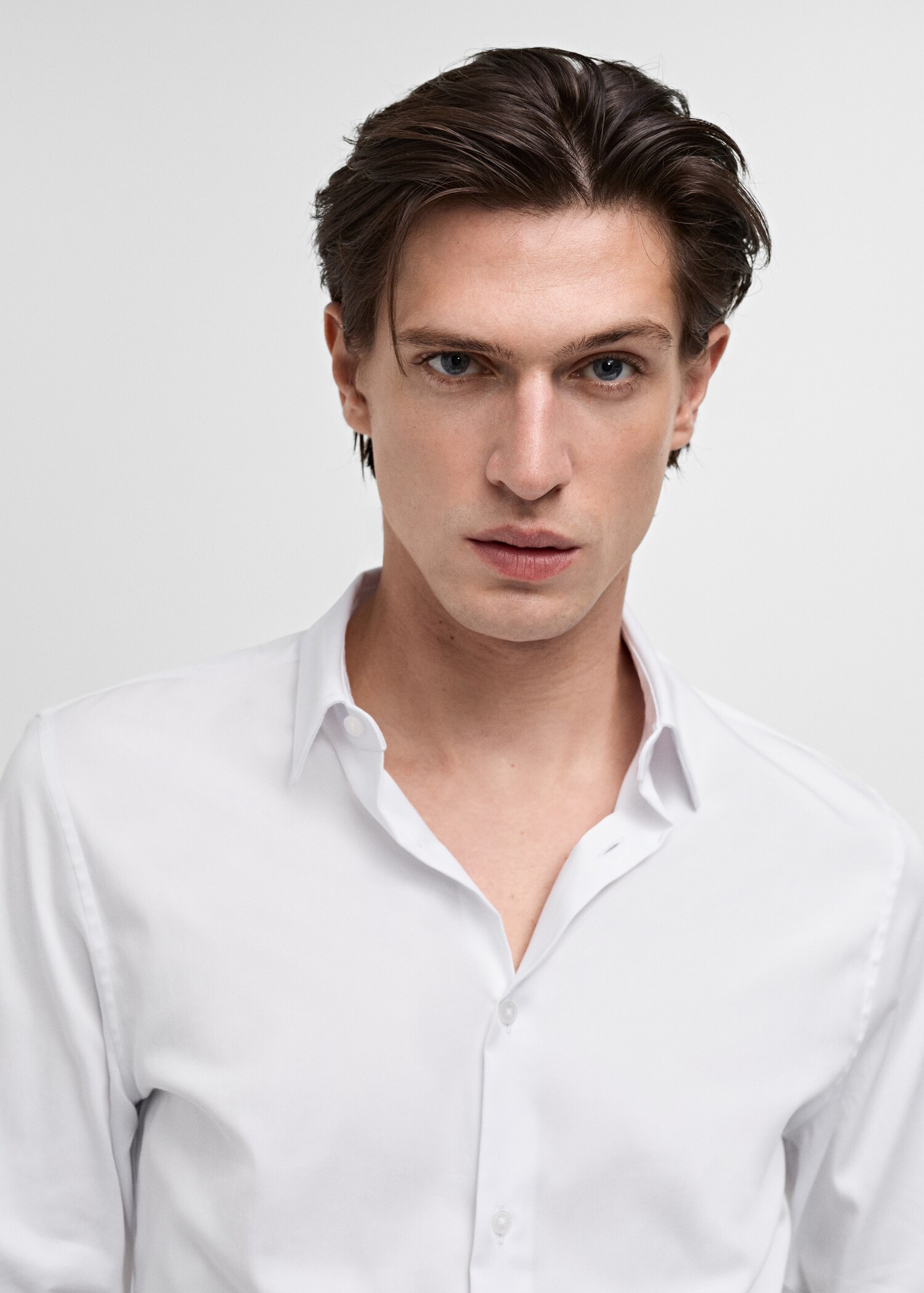 Camisa traje slim fit algodón - Detalle del artículo 2