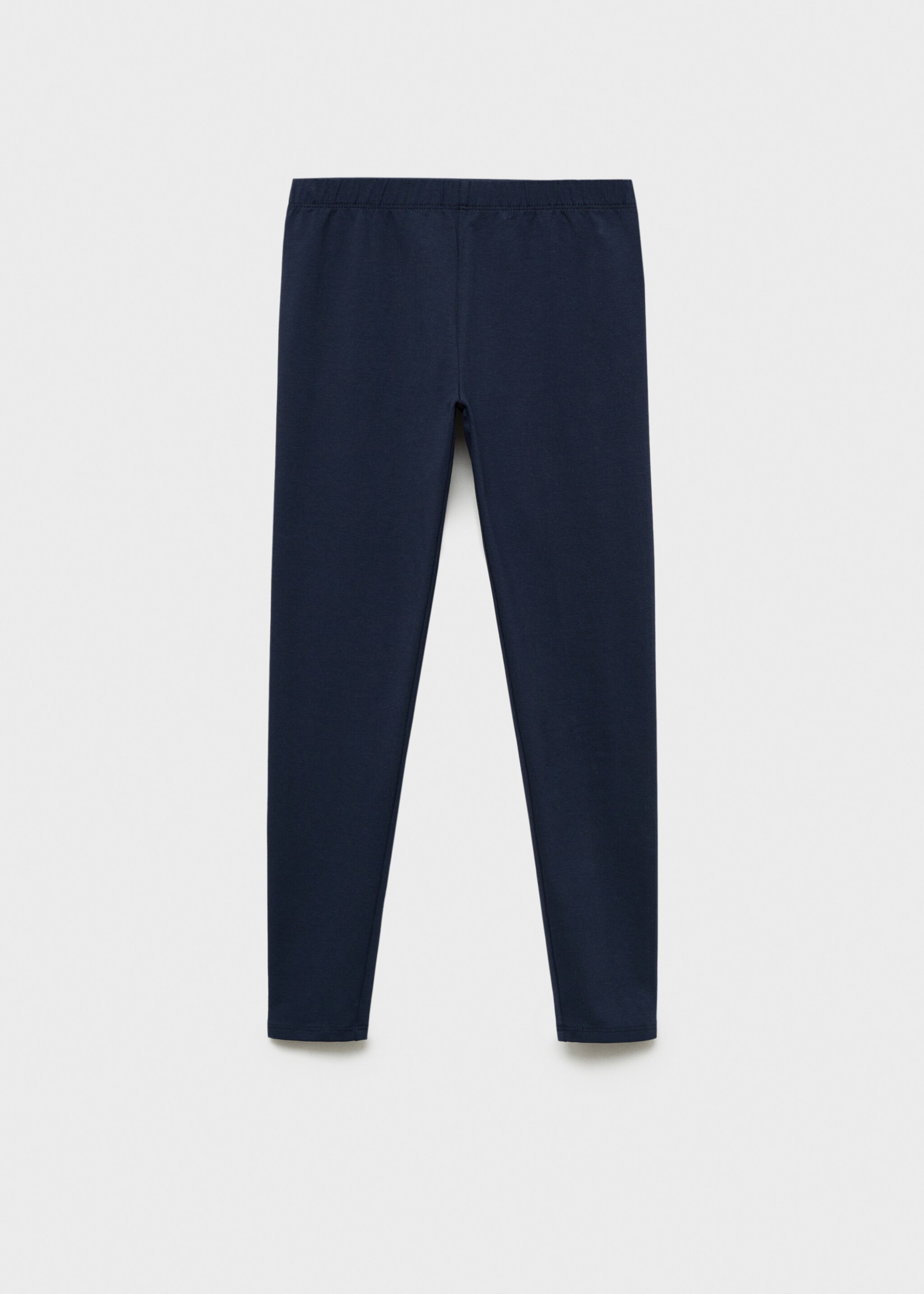 Essential cotton leggings - Article without model, Dark Navy. Ref: 87090607-00.