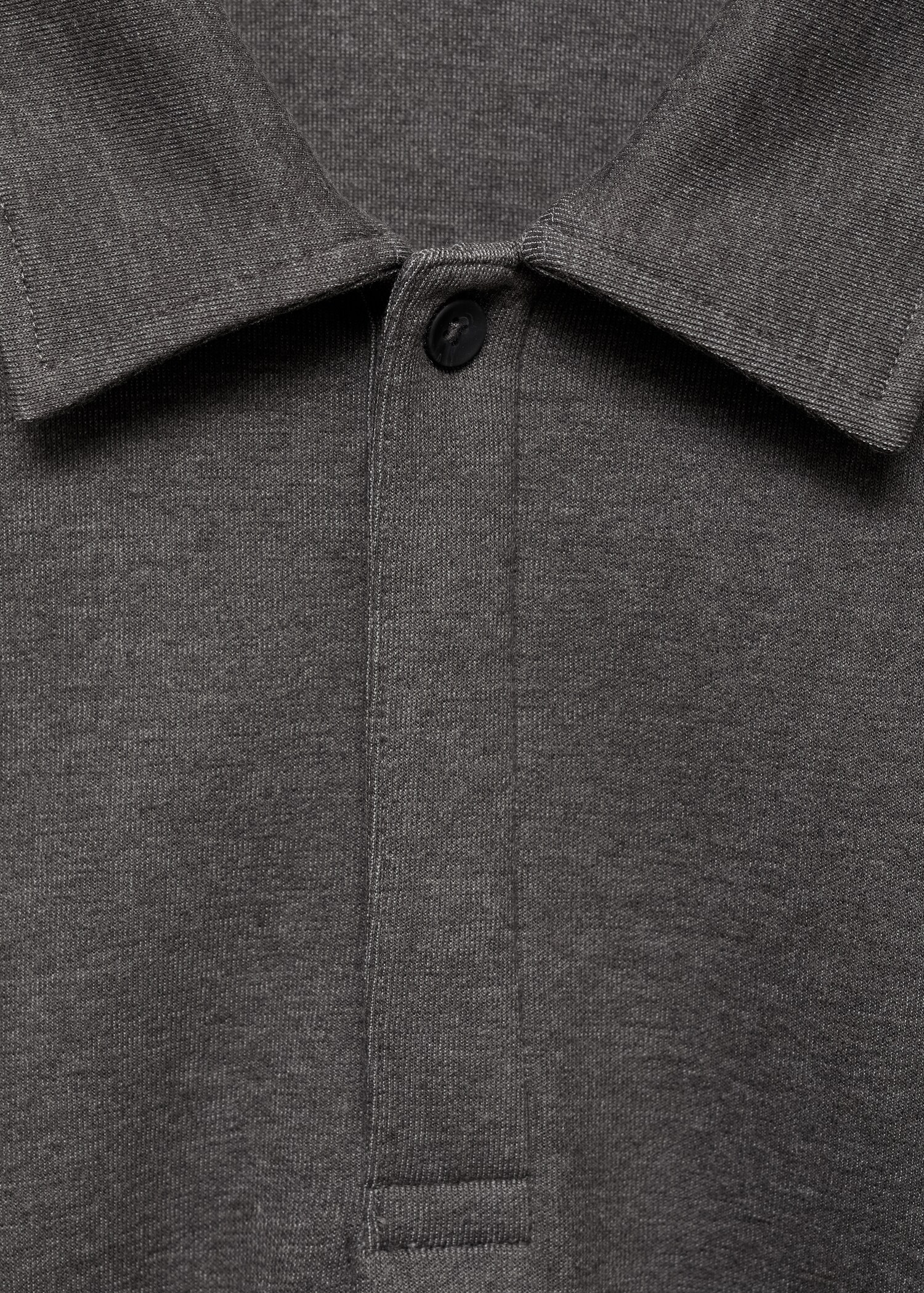 Polo sweatshirt with embroidery detail - Details of the article 8