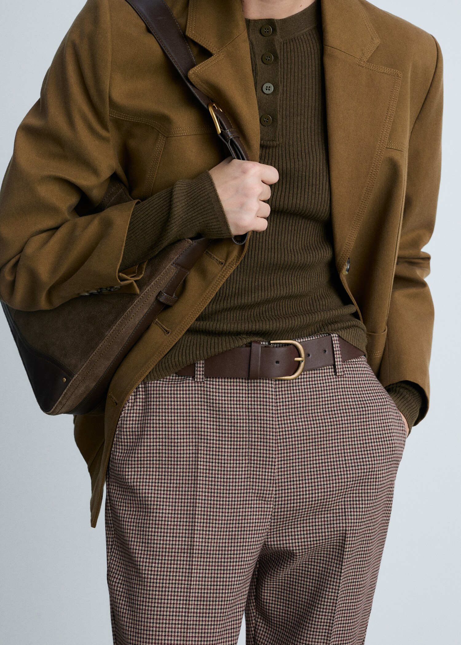 Crop skinny trousers - Details of the article 6