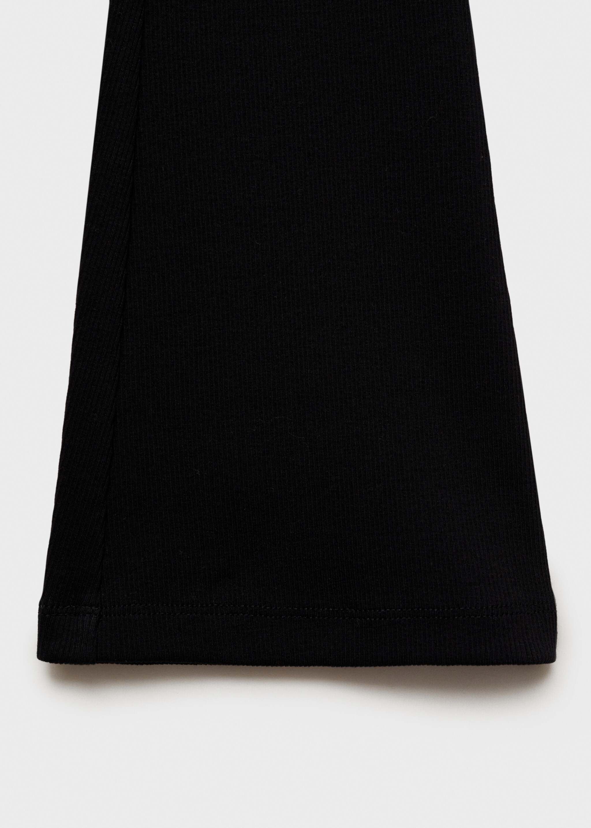 Flared leggings - Details of the article 0, Black. Ref: 87090620-00.