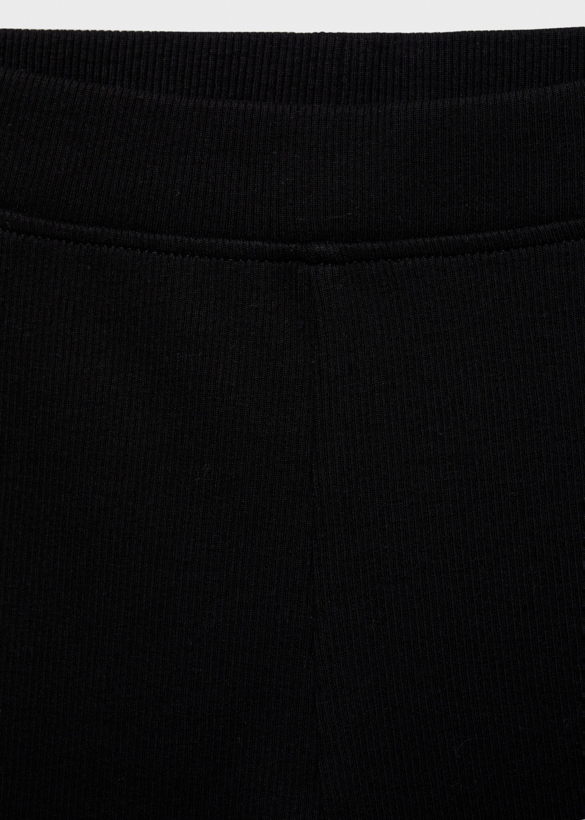 Flared leggings - Details of the article 8, Black. Ref: 87090620-00.