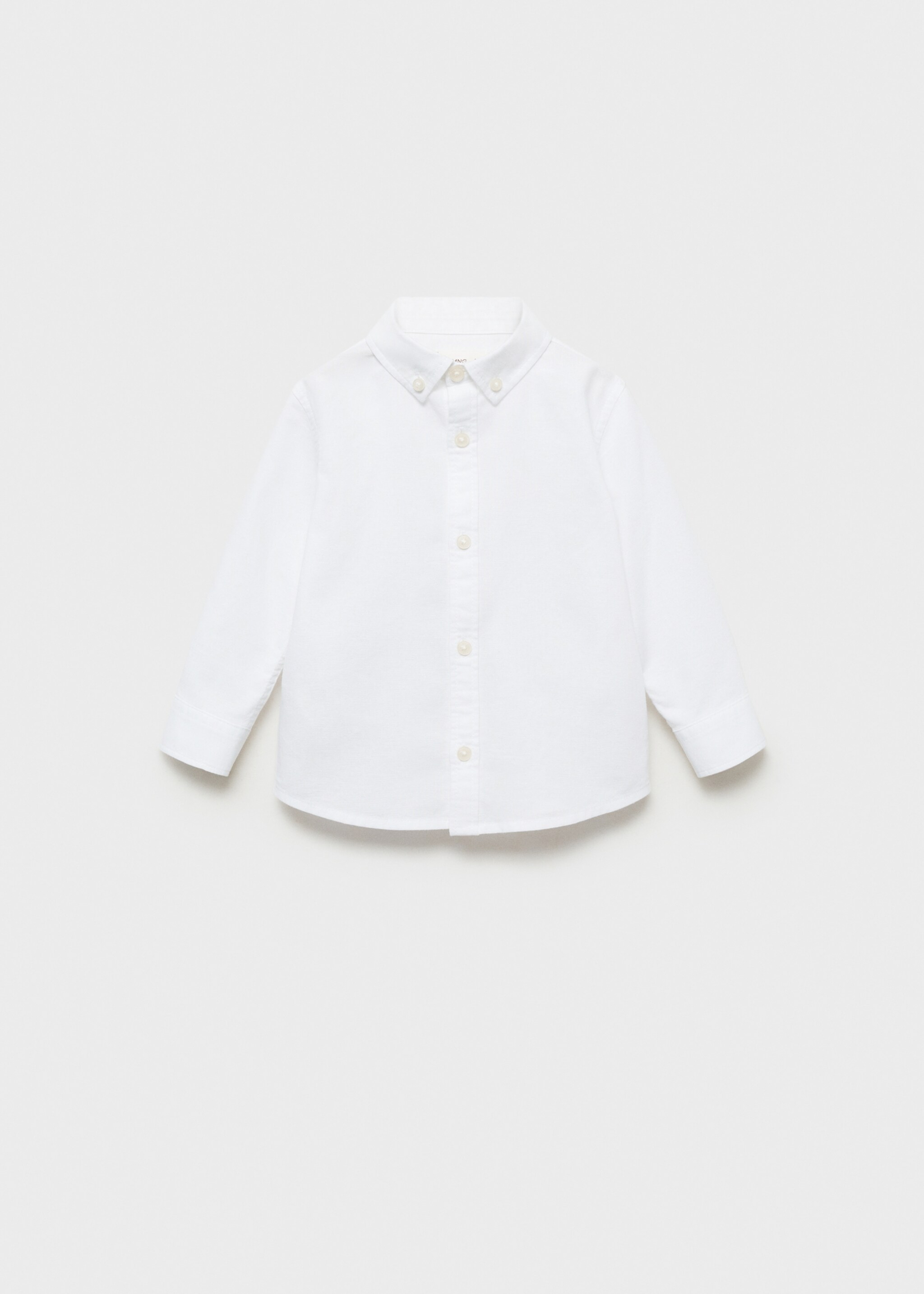 Camisa Oxford algodón - Artículo sin modelo, Blanco. Ref: 87090622-00.