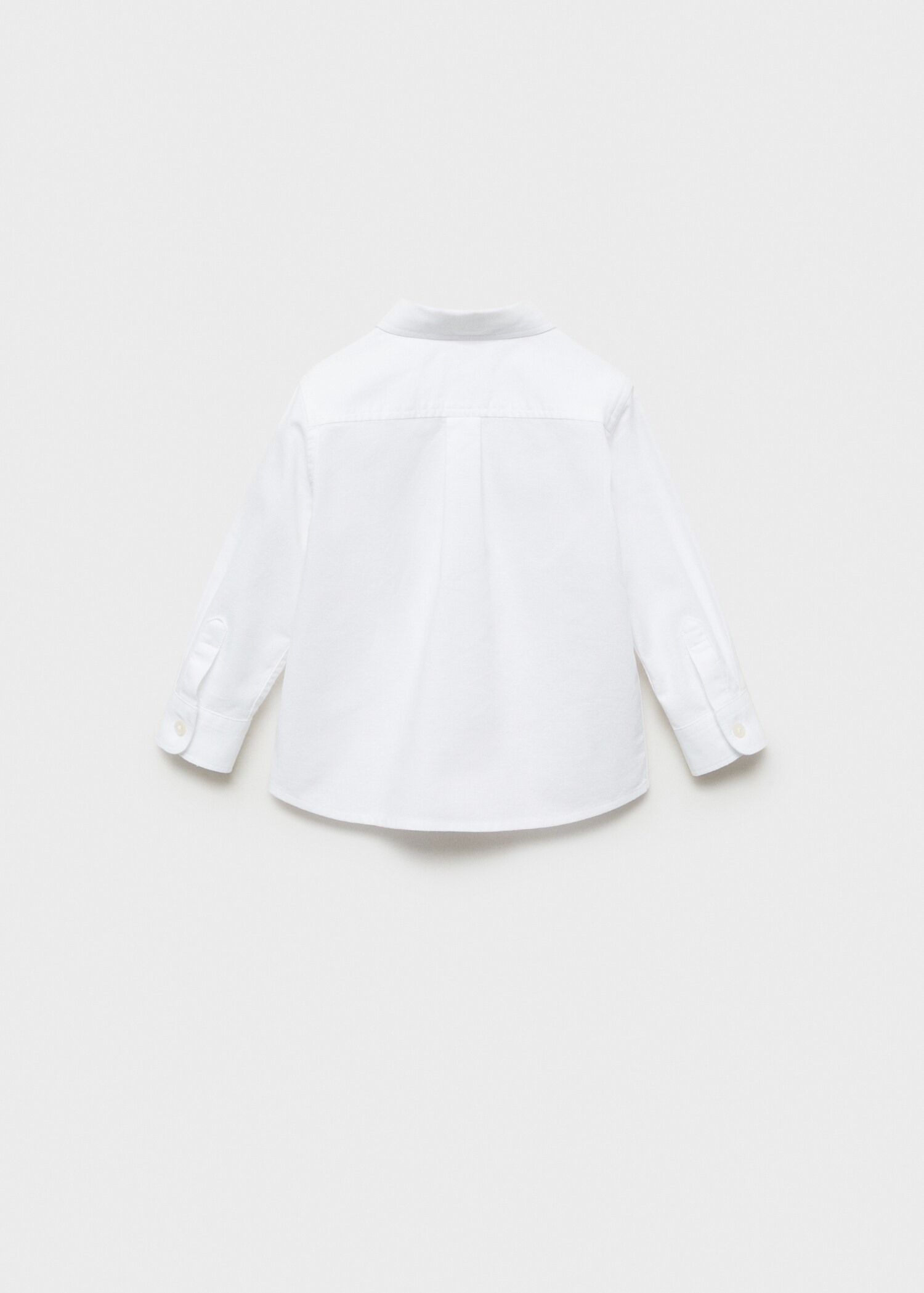 Camisa òxford cotó - Revers de l'article