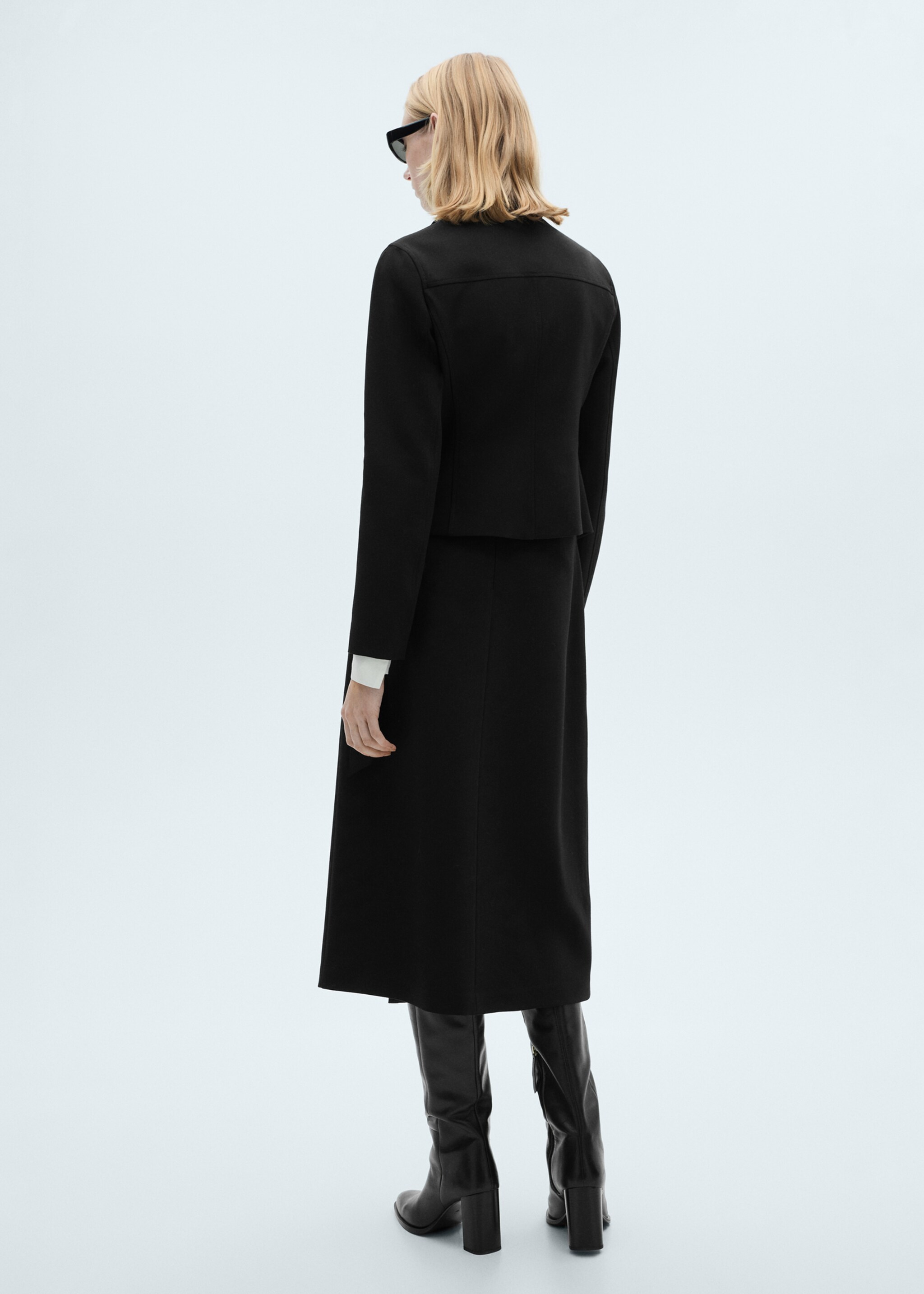 Rok sofi - Achterkant van het artikel, Zwart. Ref: 87090623-00.