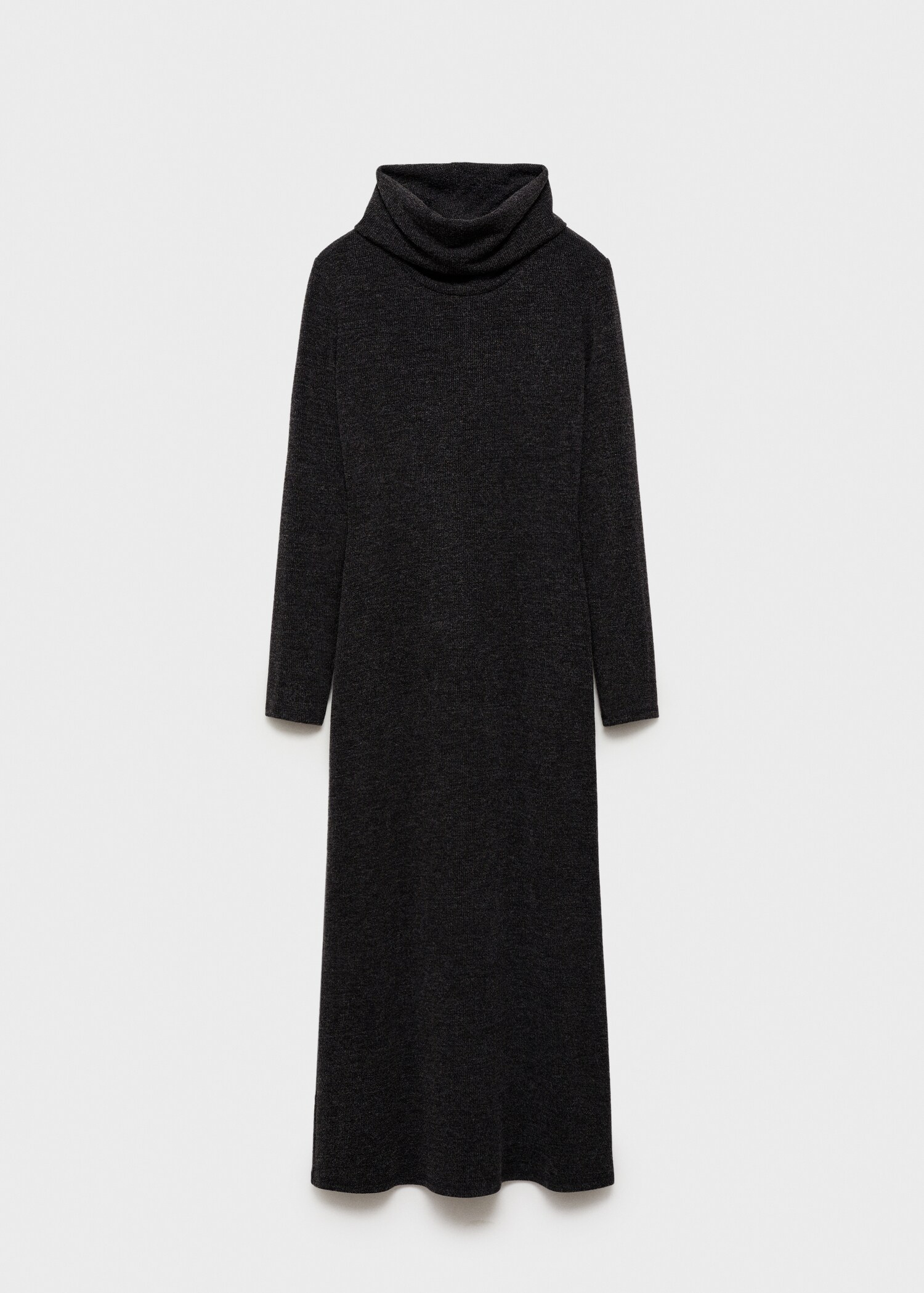 Knitted turtleneck dress - Article without model