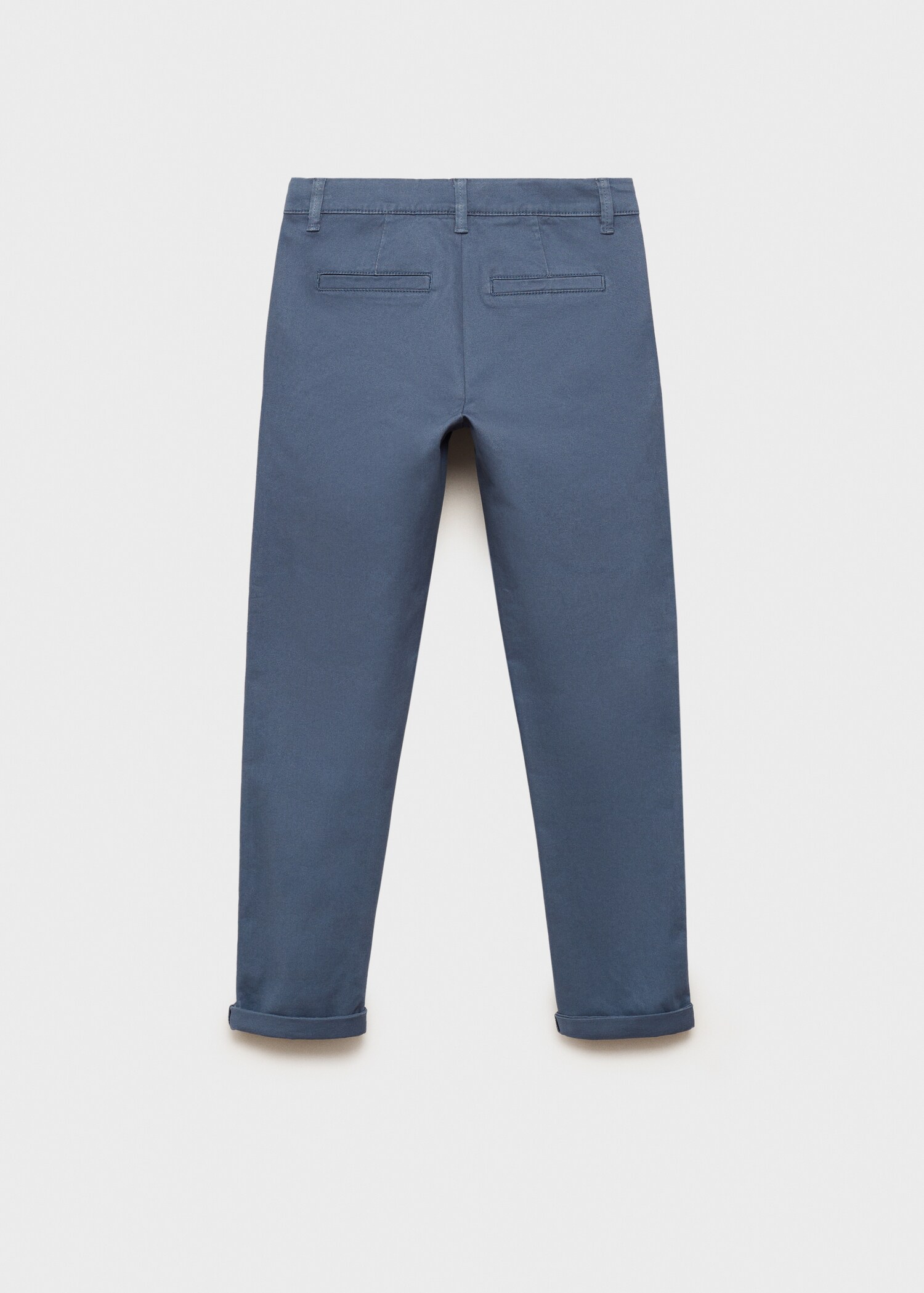 Cotton chinos - Reverse of the article