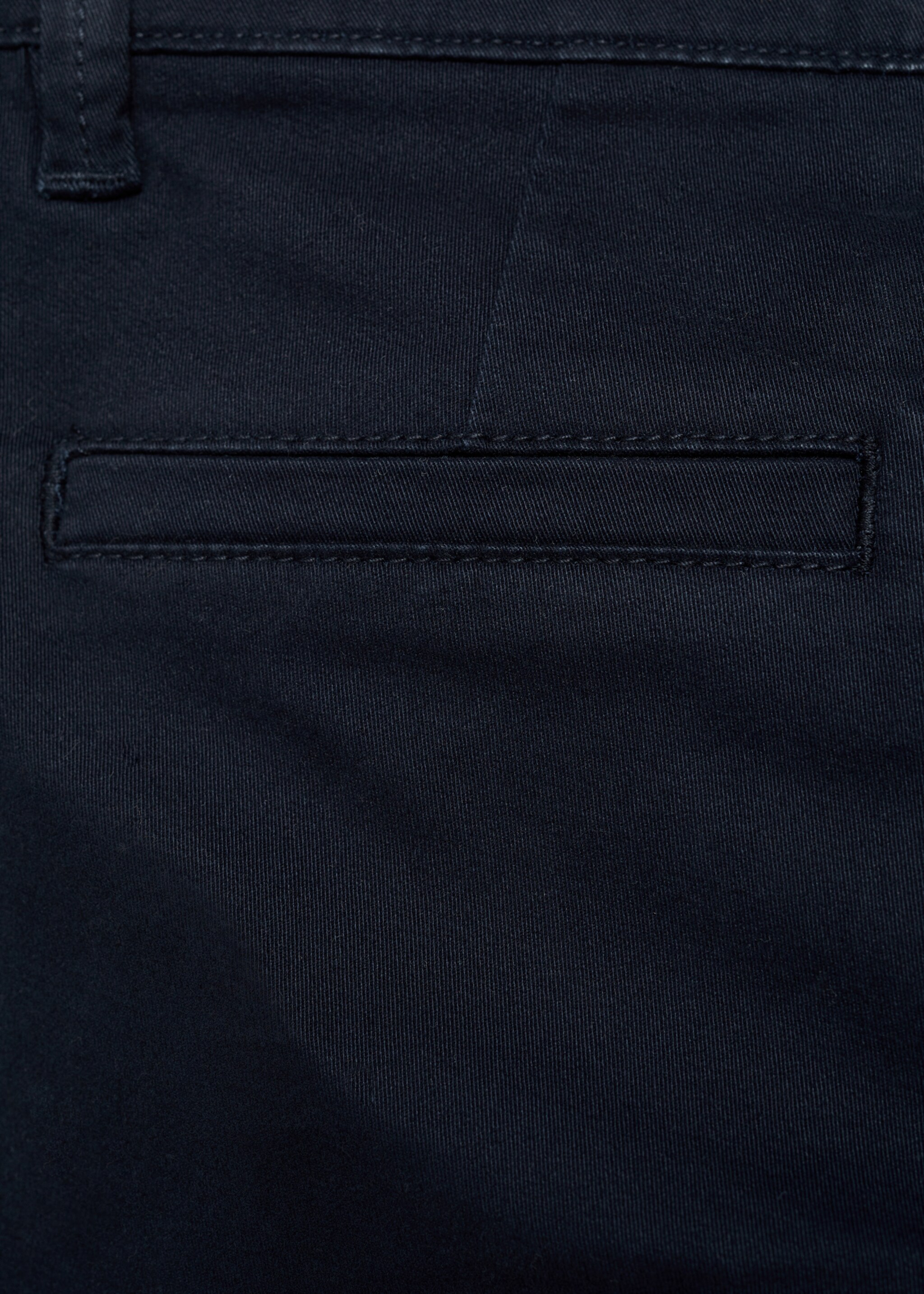 Cotton chinos - Details of the article 0, Dark Navy. Ref: 87090626-00.