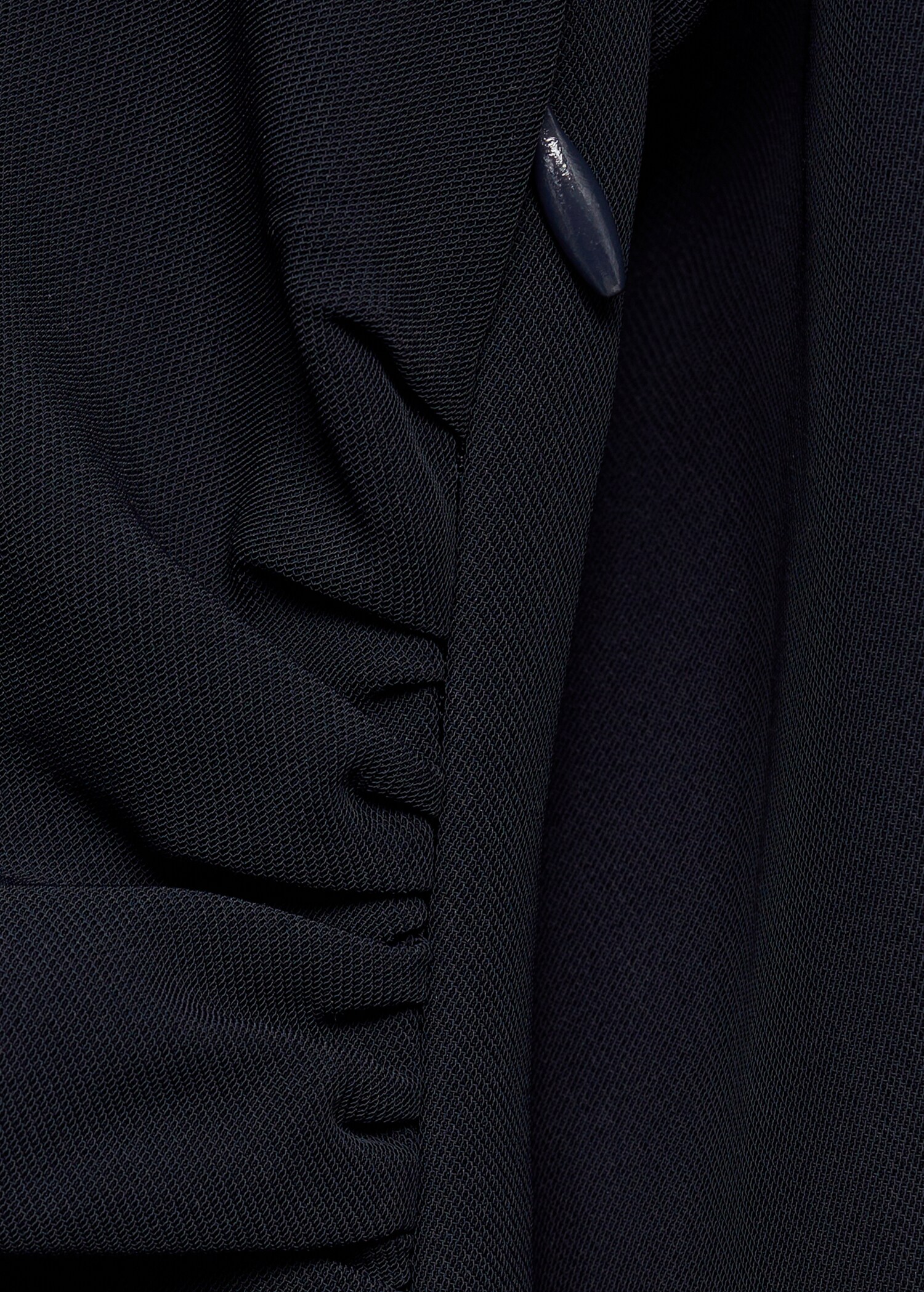 Midi-dress with draped waist - Details of the article 0