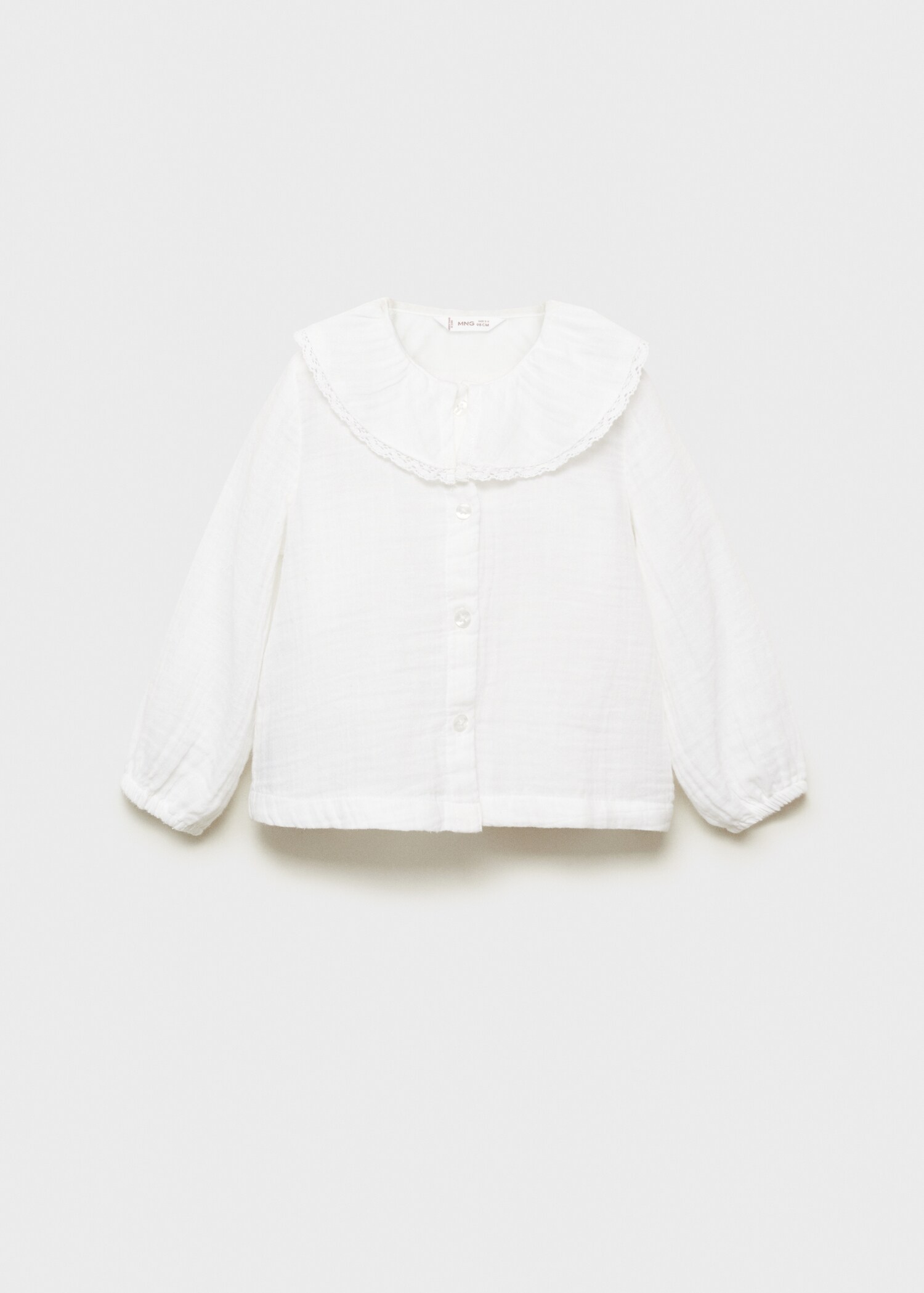 Cheesecloth cotton blouse - Article without model