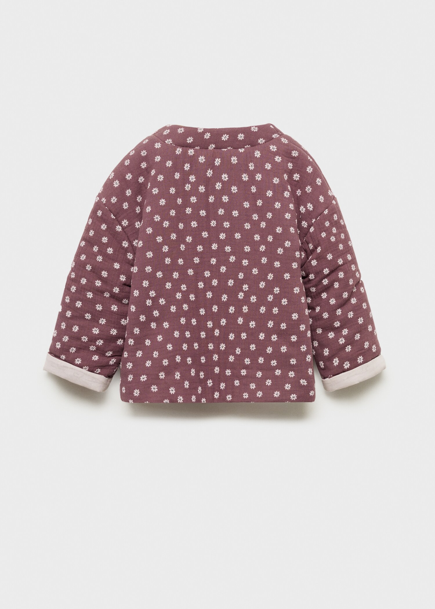 Veste en imprimé floral - Verso de l’article