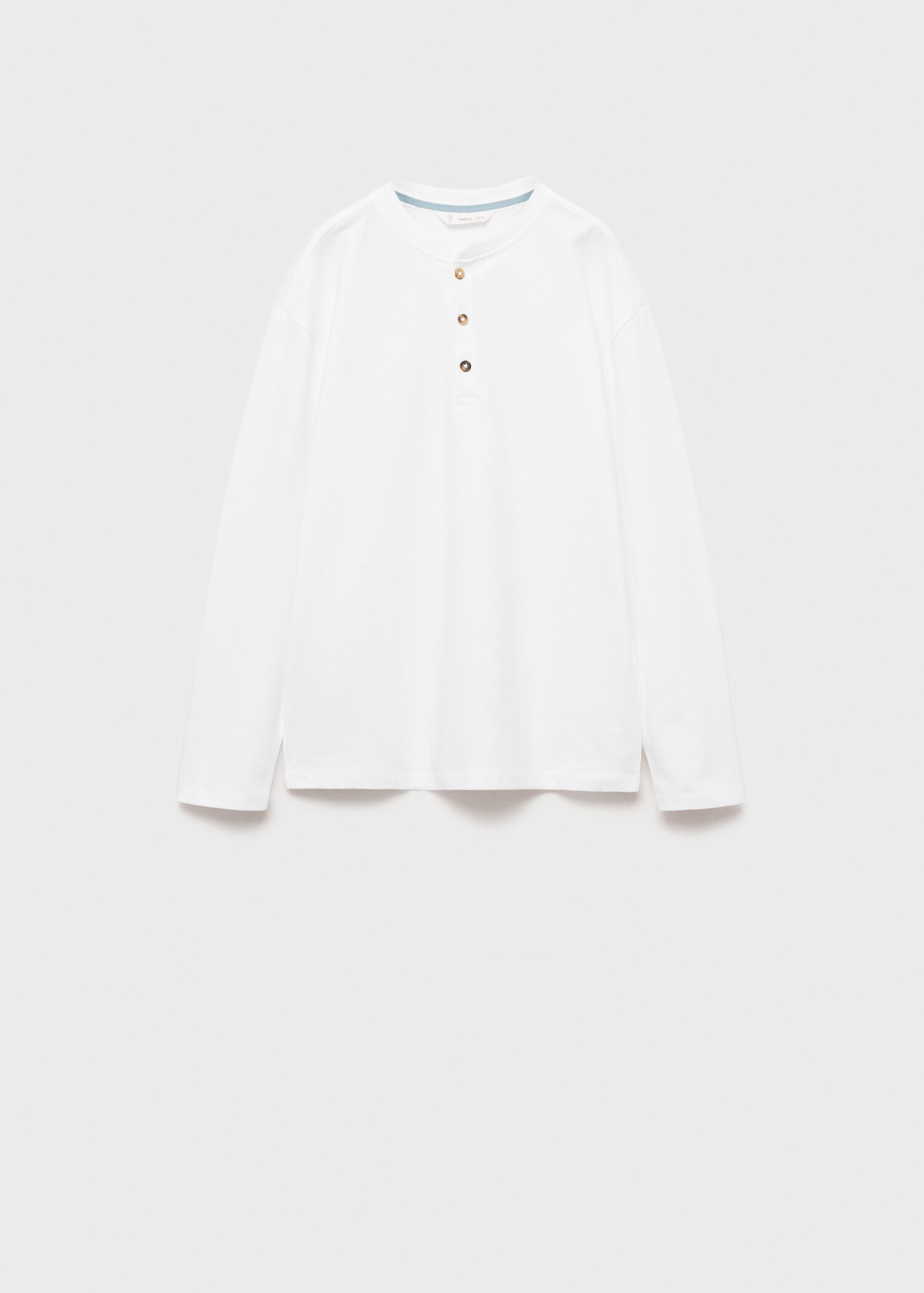 Long sleeve cotton t-shirt - Article without model