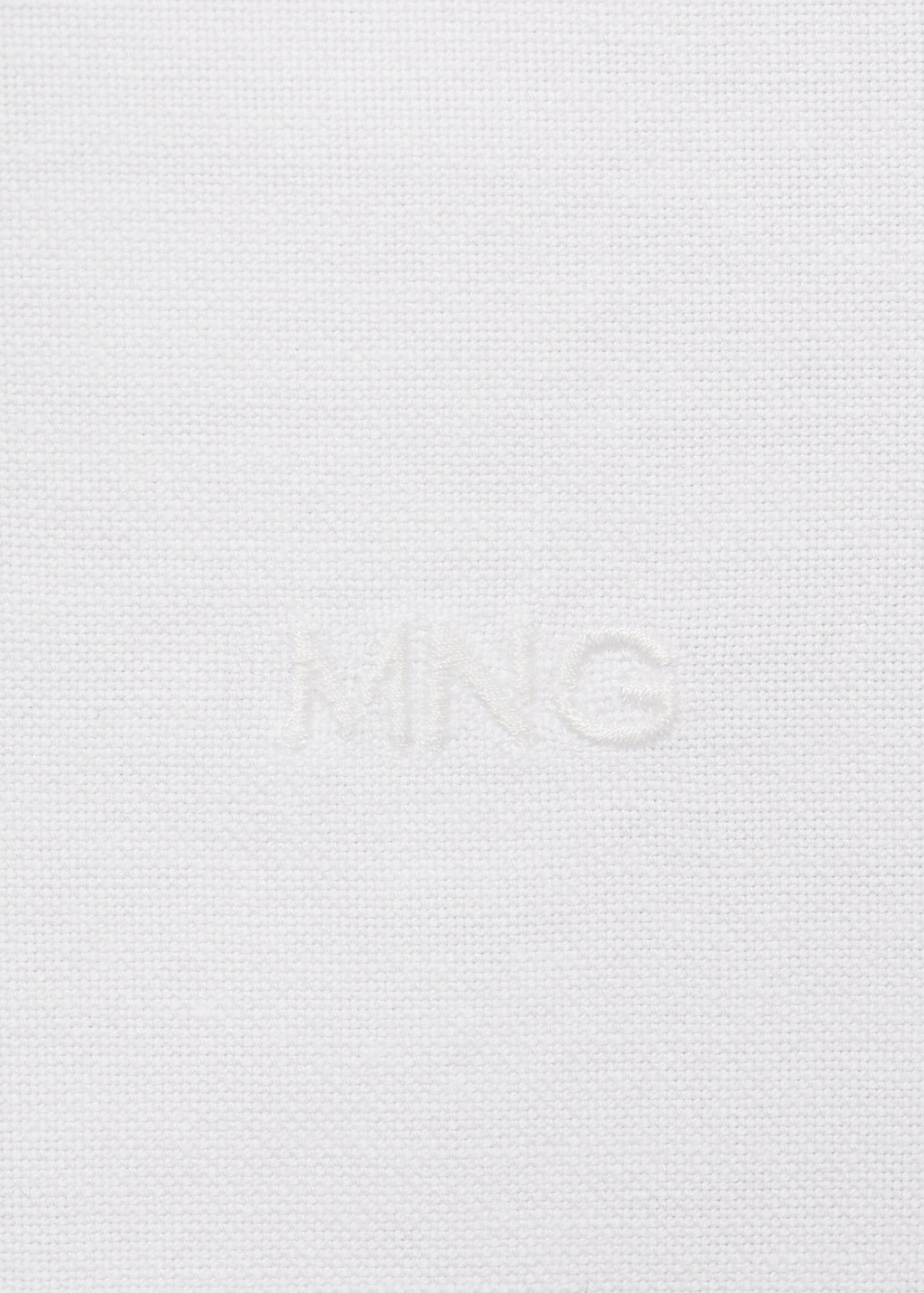 100% cotton Oxford shirt with logo - Details of the article 0