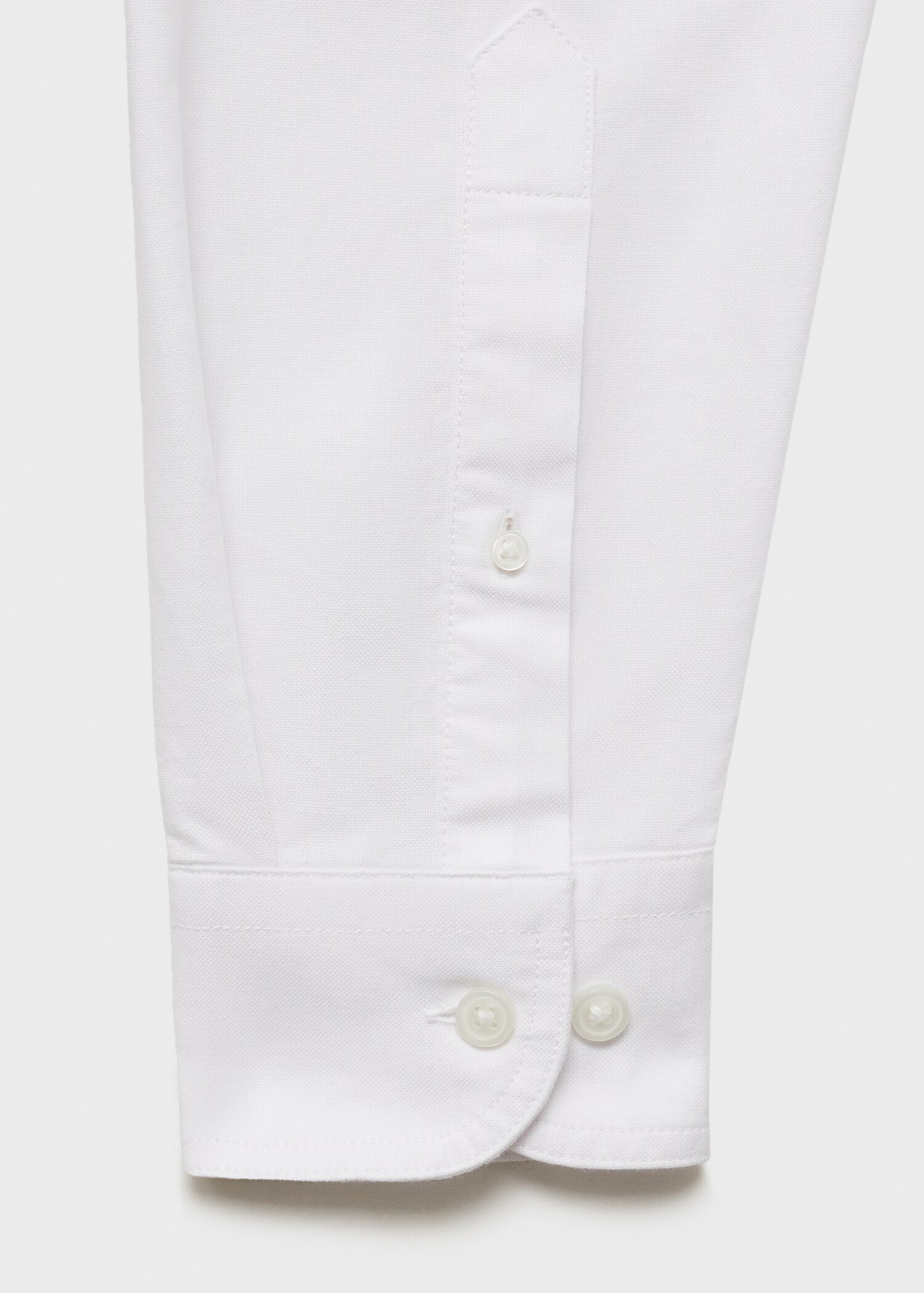100% cotton Oxford shirt with logo - Details of the article 8