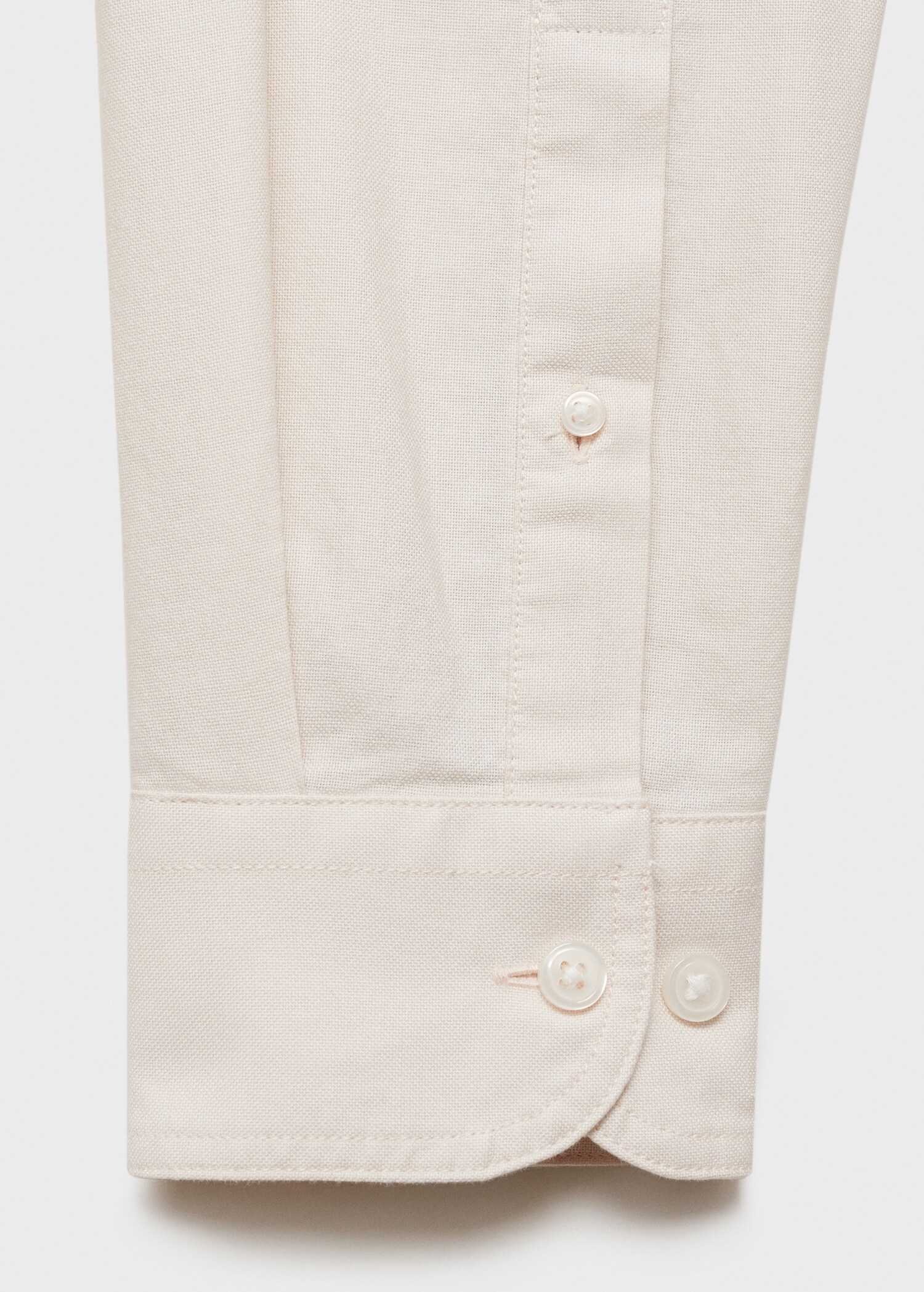 100% cotton Oxford shirt with logo - Details of the article 0