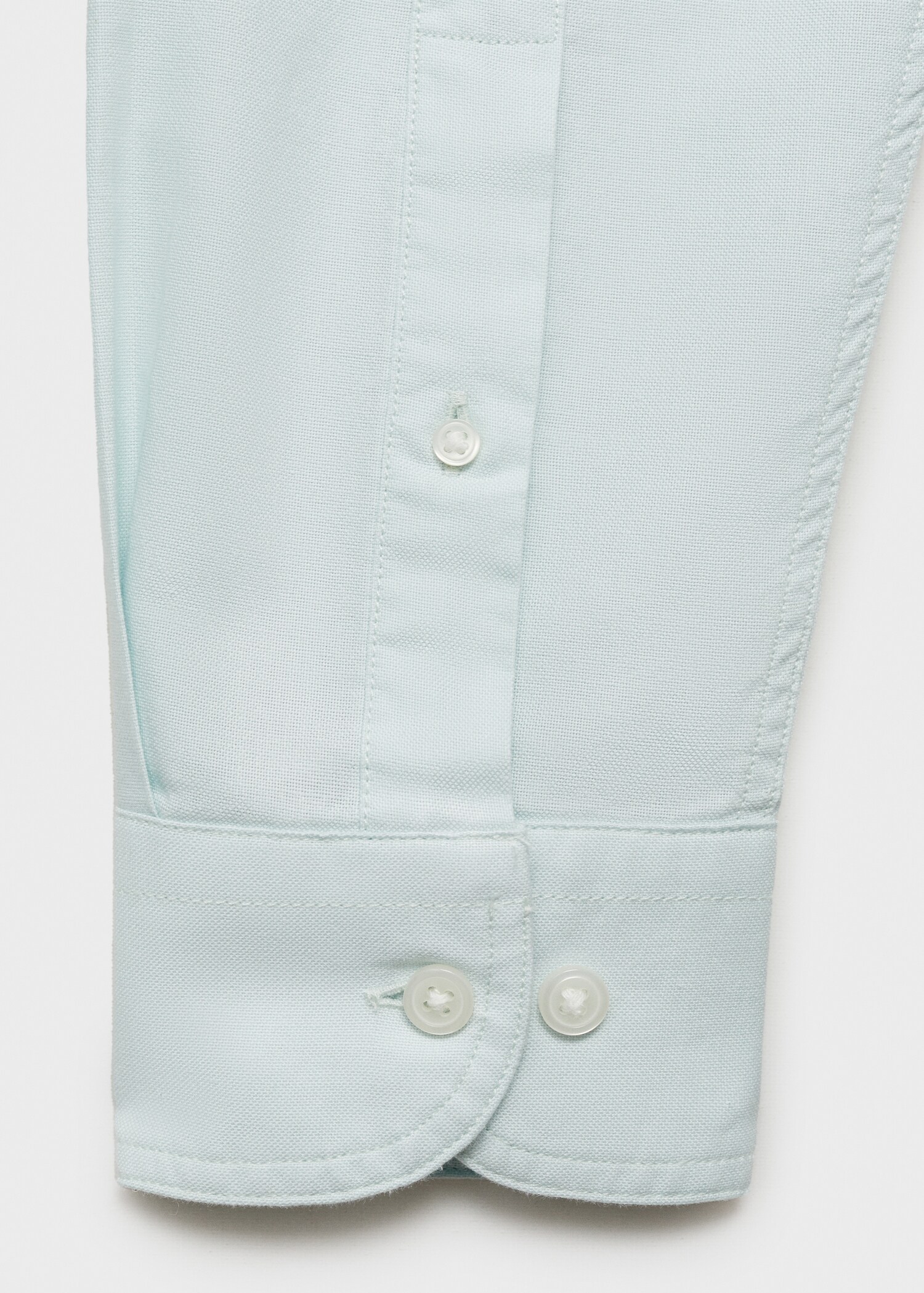 100% cotton Oxford shirt with logo - Details of the article 8