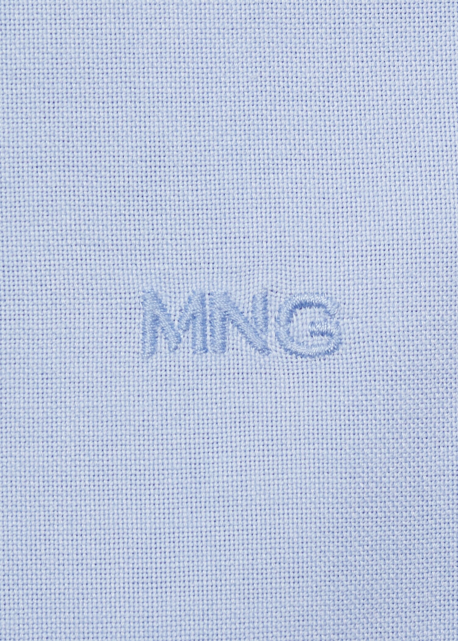 100% cotton Oxford shirt with logo - Details of the article 0