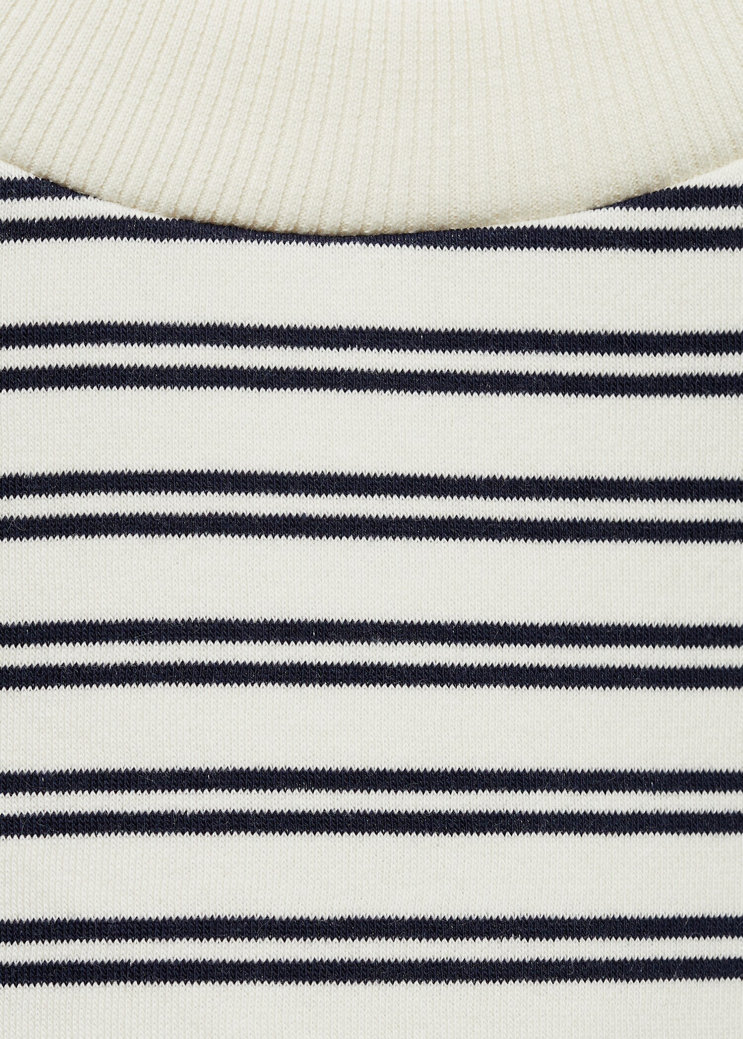Striped cotton-blend sweatshirt - Details of the article 8