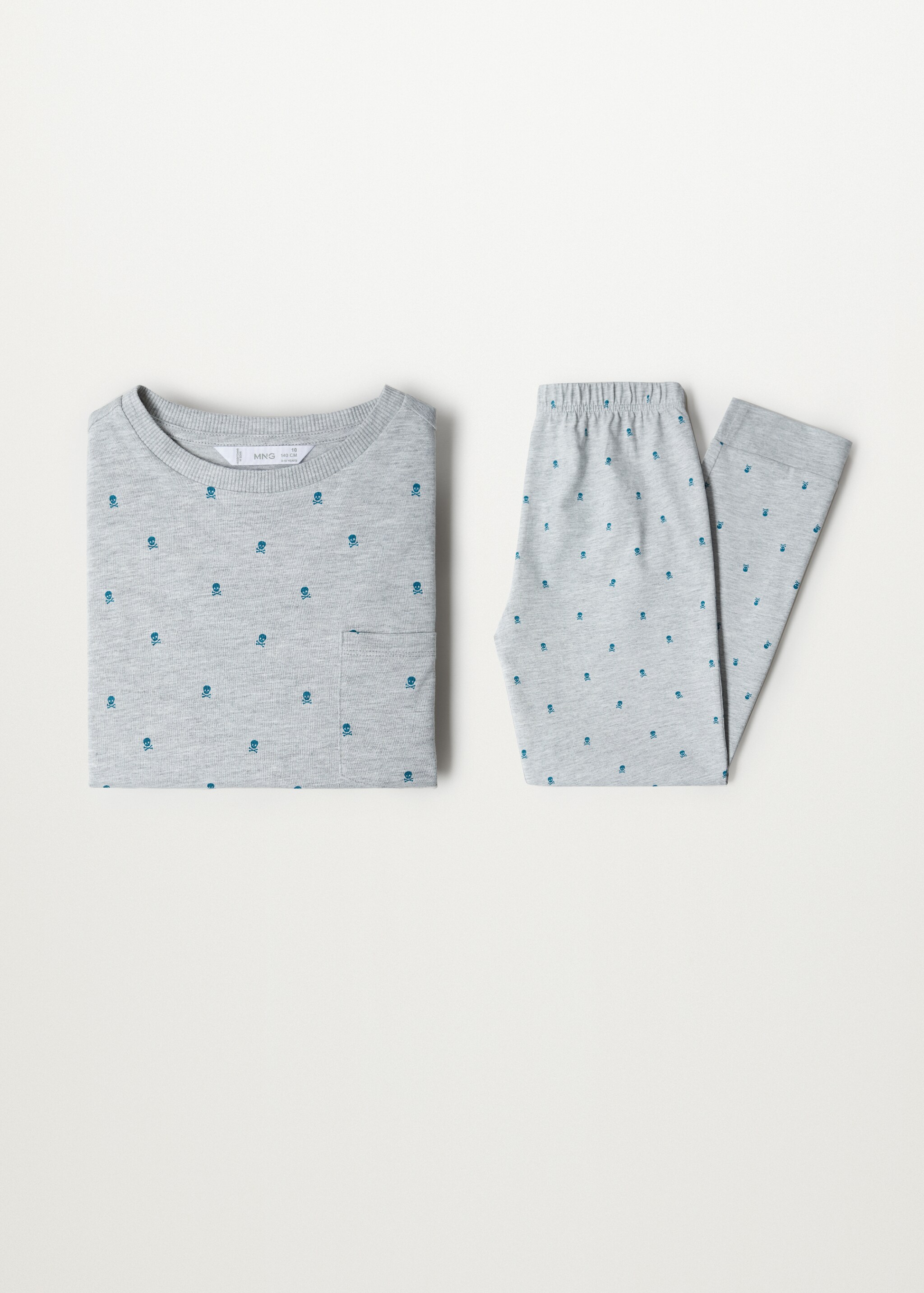 Pijama largo estampado - Artículo sin modelo