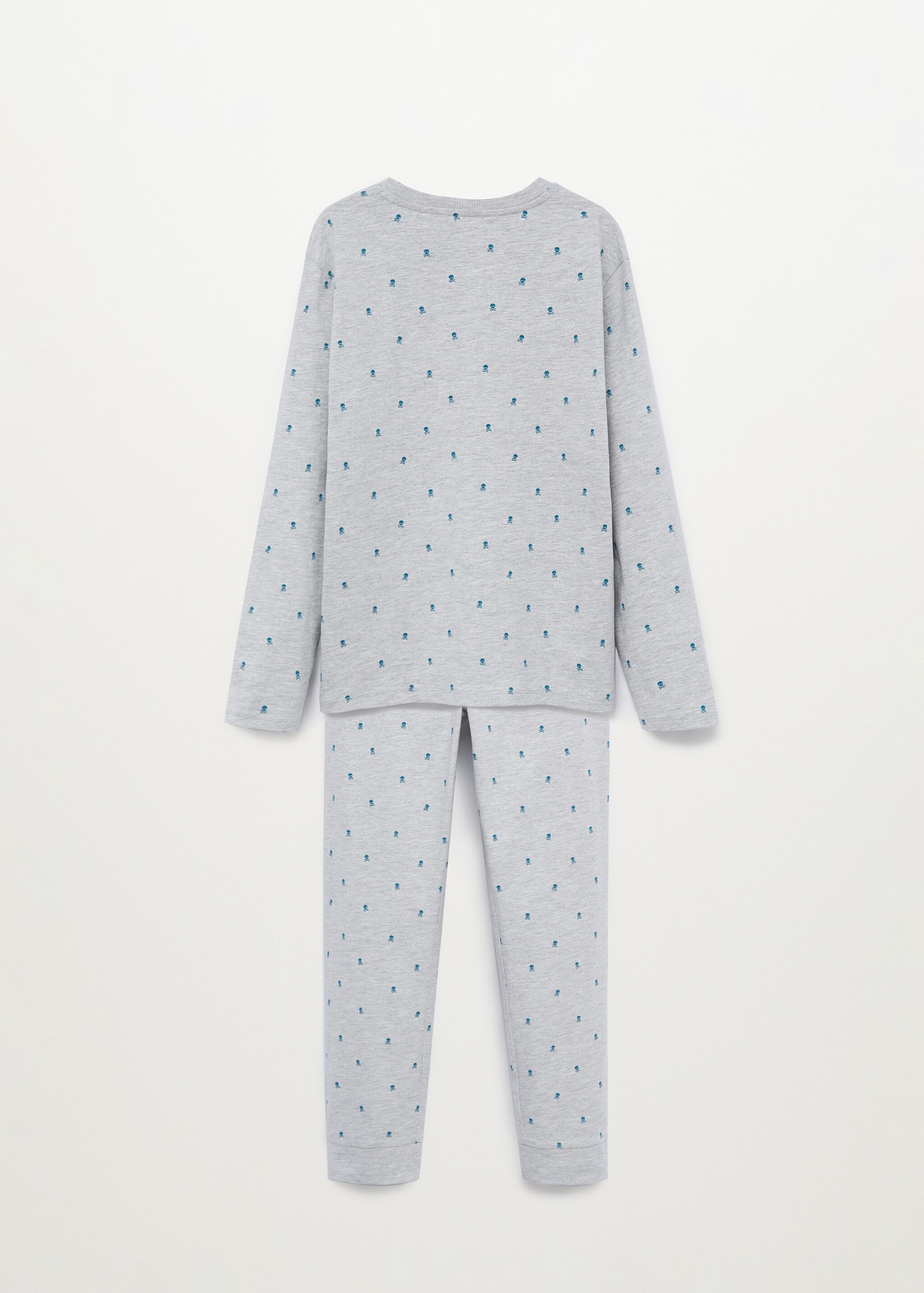 Pijama largo estampado - Reverso del artículo