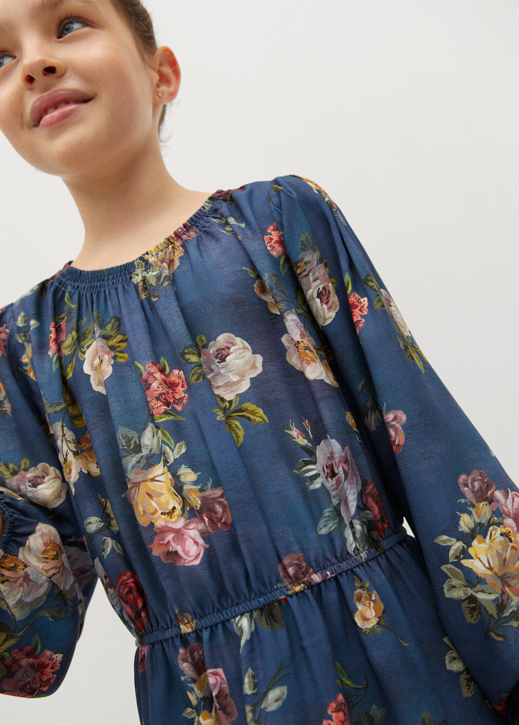 Vestido estampado flores - Detalle del artículo 1