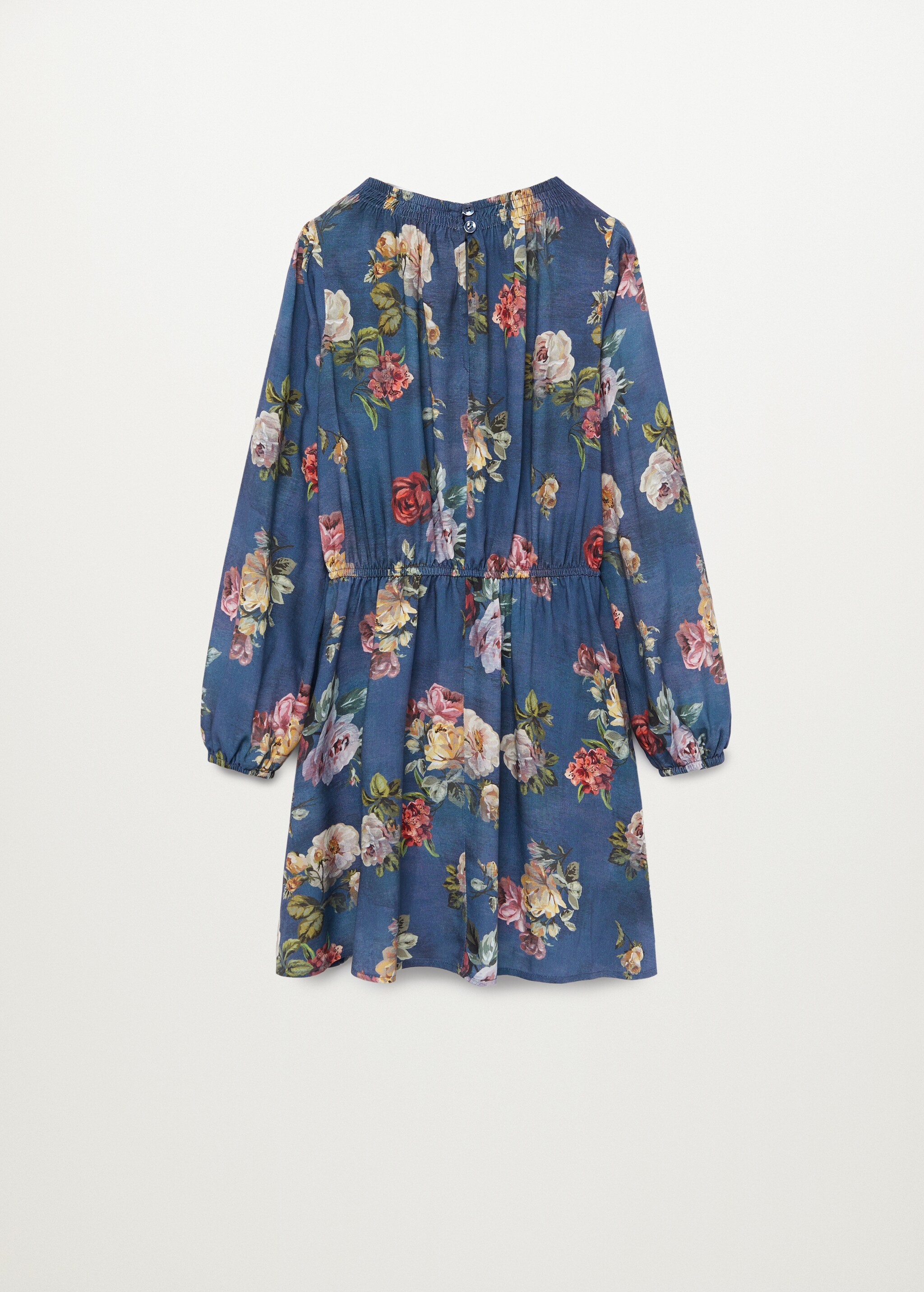 Vestido estampado flores - Reverso del artículo