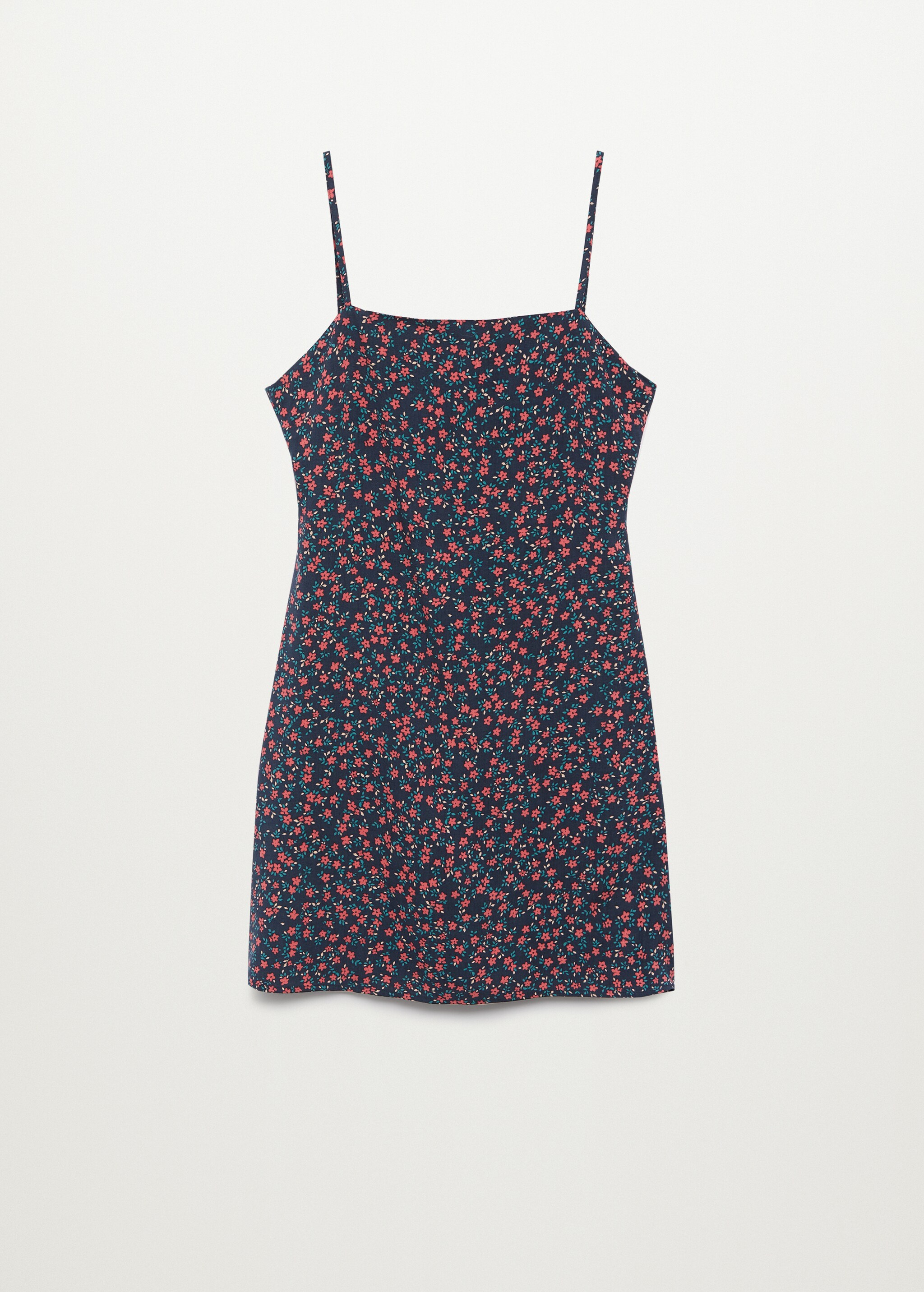 Printed strap dress - Article without model