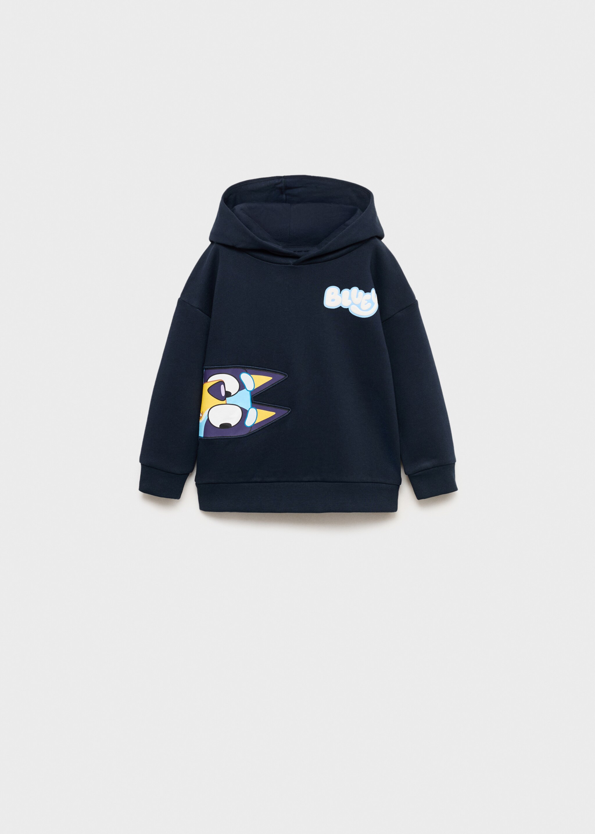 Bluey-print sweatshirt - Article without model, Dark Navy. Ref: 87091047-00.